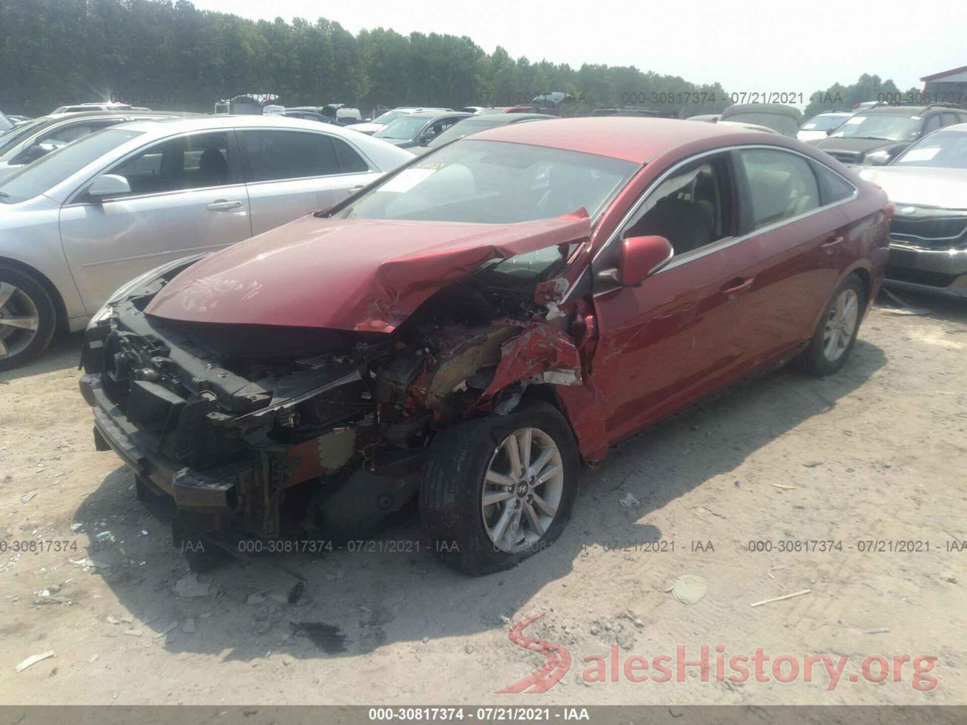 5NPE24AA8GH430712 2016 HYUNDAI SONATA