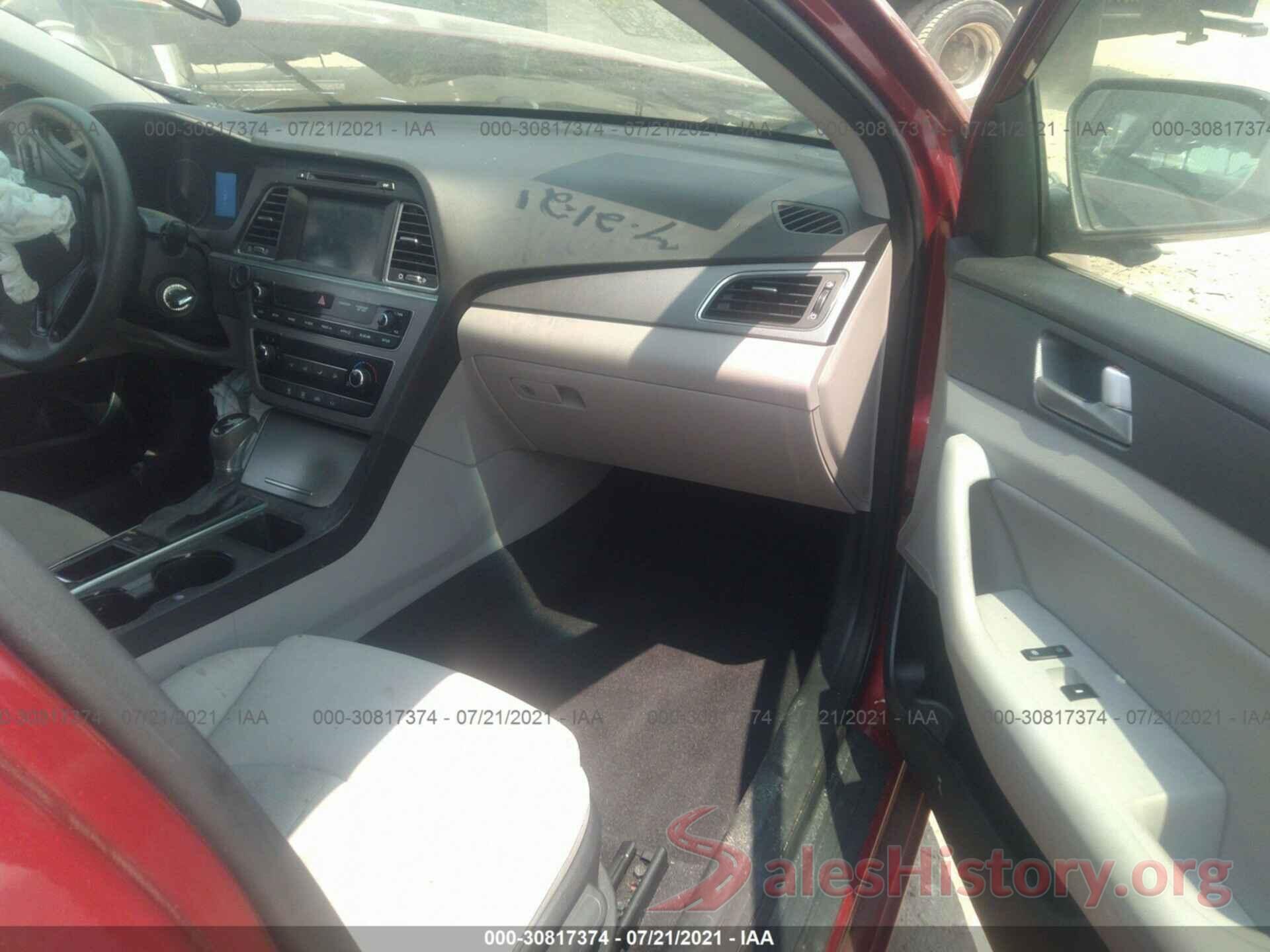 5NPE24AA8GH430712 2016 HYUNDAI SONATA