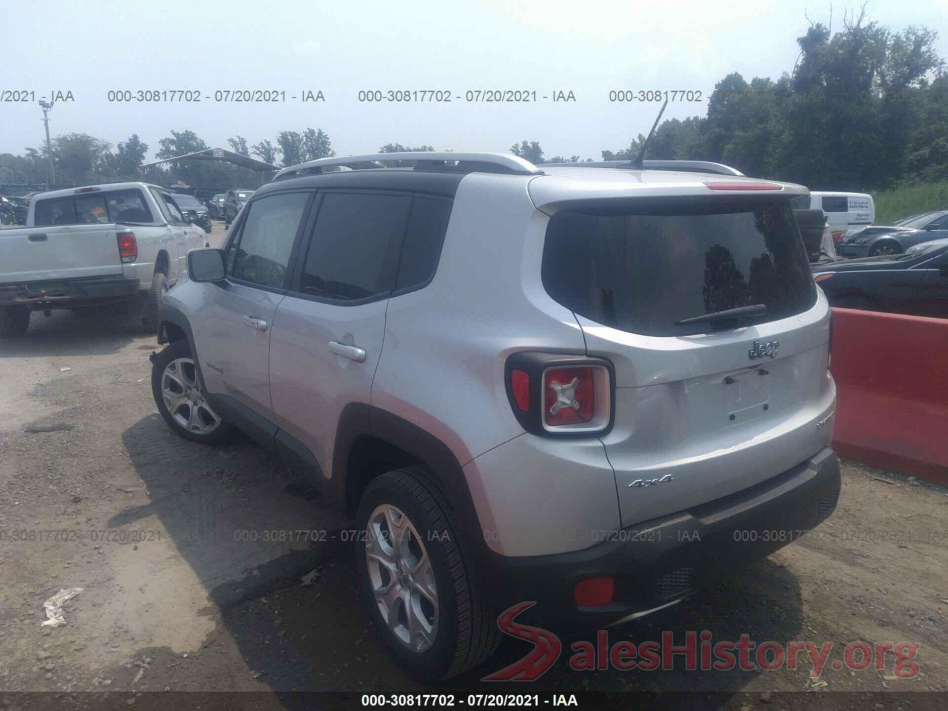 ZACCJBDT2GPE14900 2016 JEEP RENEGADE