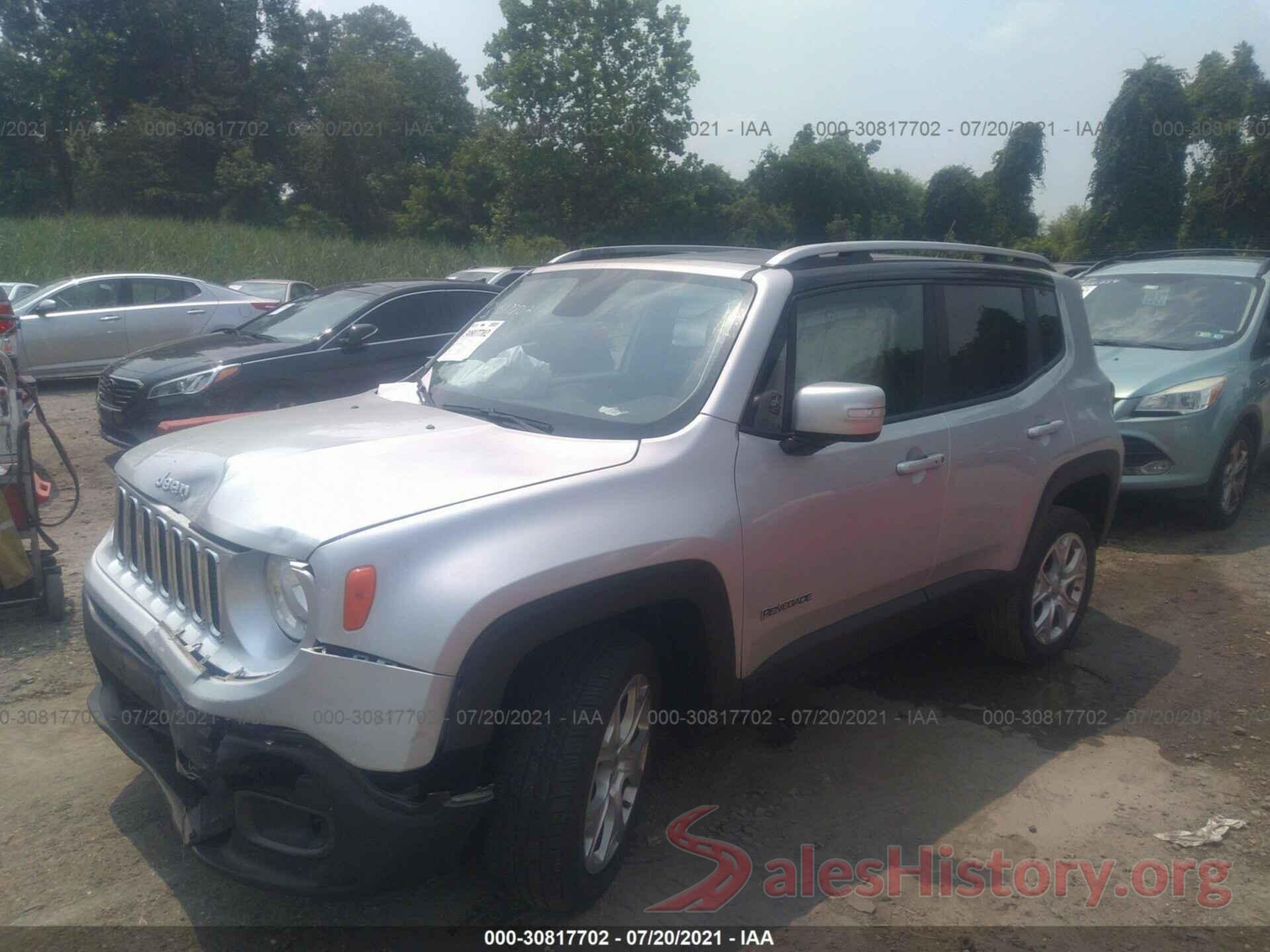 ZACCJBDT2GPE14900 2016 JEEP RENEGADE