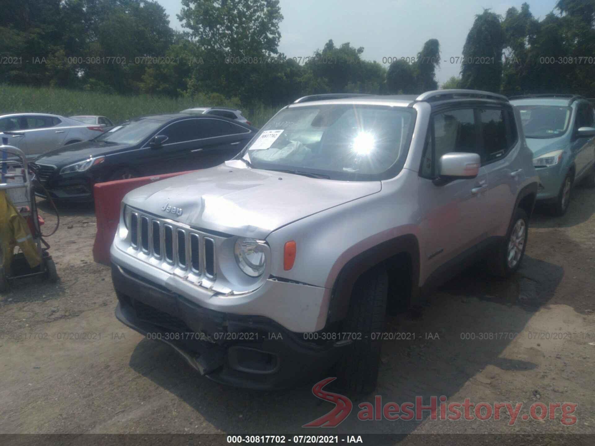 ZACCJBDT2GPE14900 2016 JEEP RENEGADE