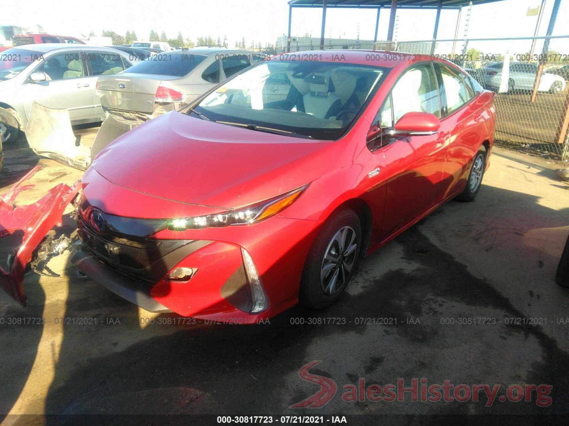 JTDKARFP3H3038427 2017 TOYOTA PRIUS PRIME