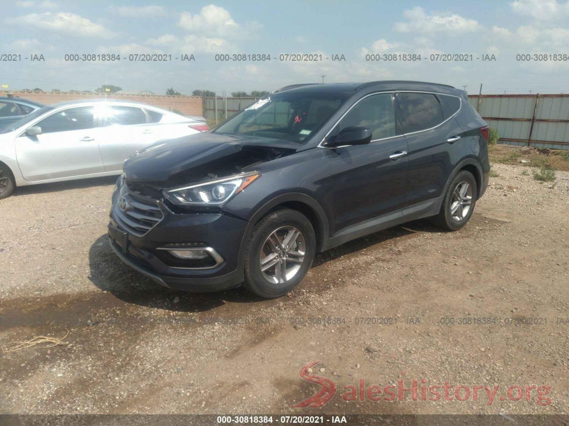 5NMZU3LB0HH005429 2017 HYUNDAI SANTA FE SPORT