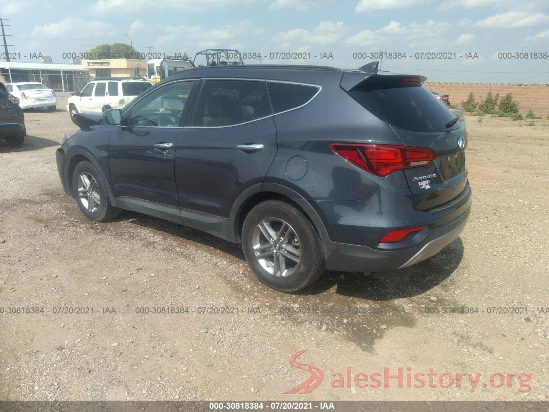 5NMZU3LB0HH005429 2017 HYUNDAI SANTA FE SPORT