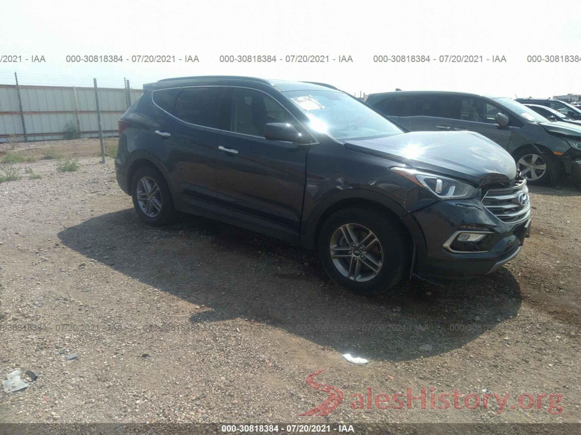 5NMZU3LB0HH005429 2017 HYUNDAI SANTA FE SPORT