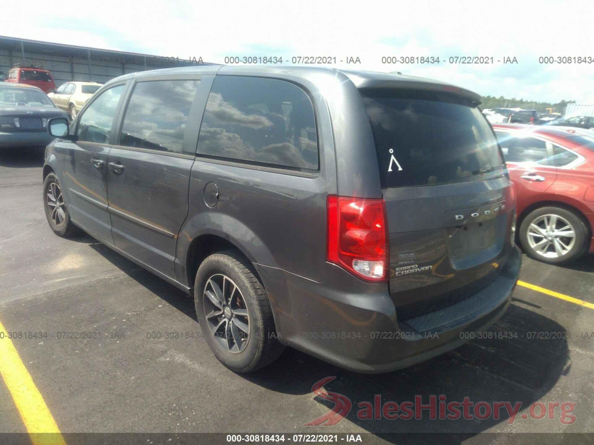 2C4RDGBGXHR617776 2017 DODGE GRAND CARAVAN