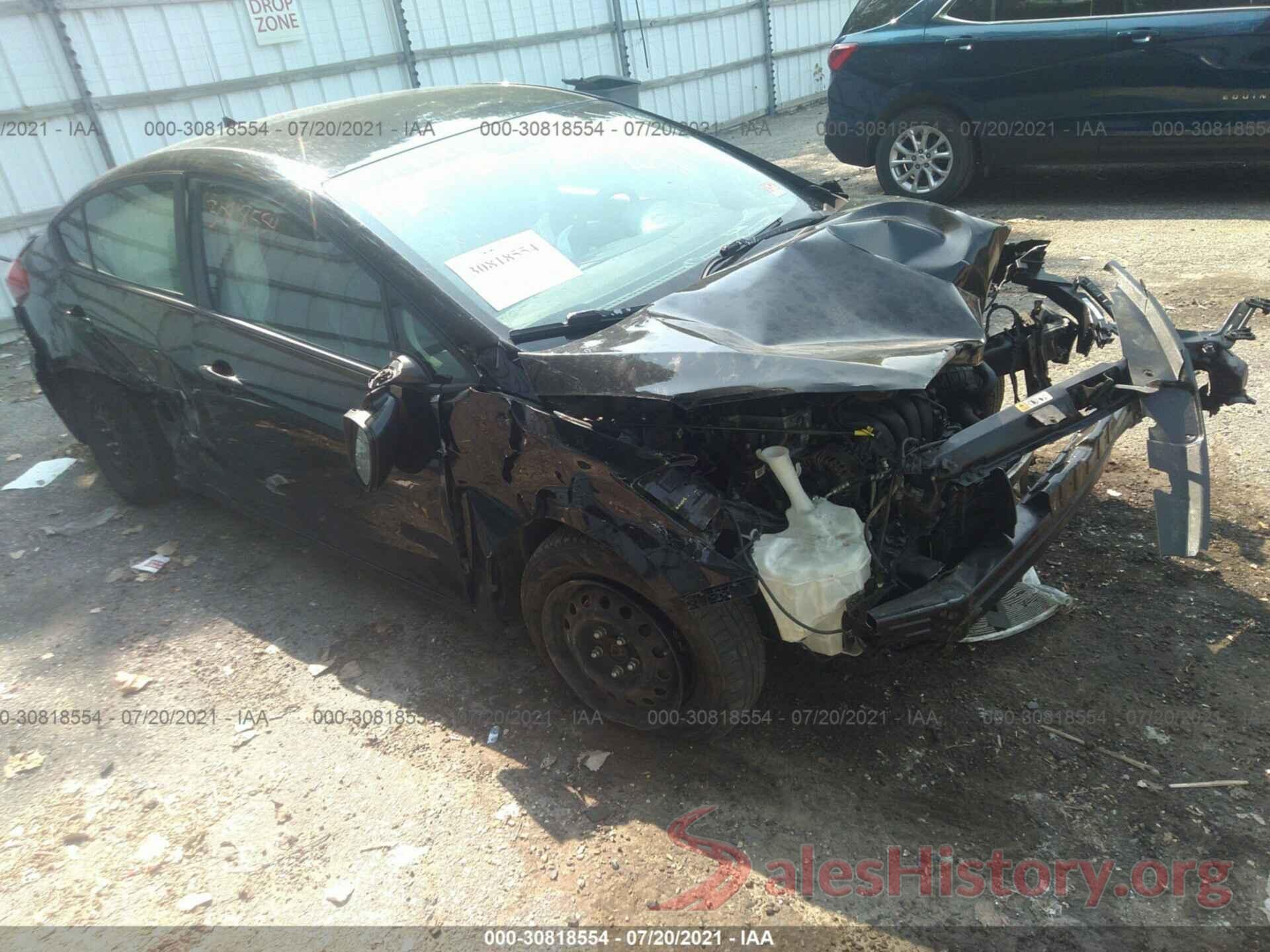 KNAFX4A60G5555816 2016 KIA FORTE