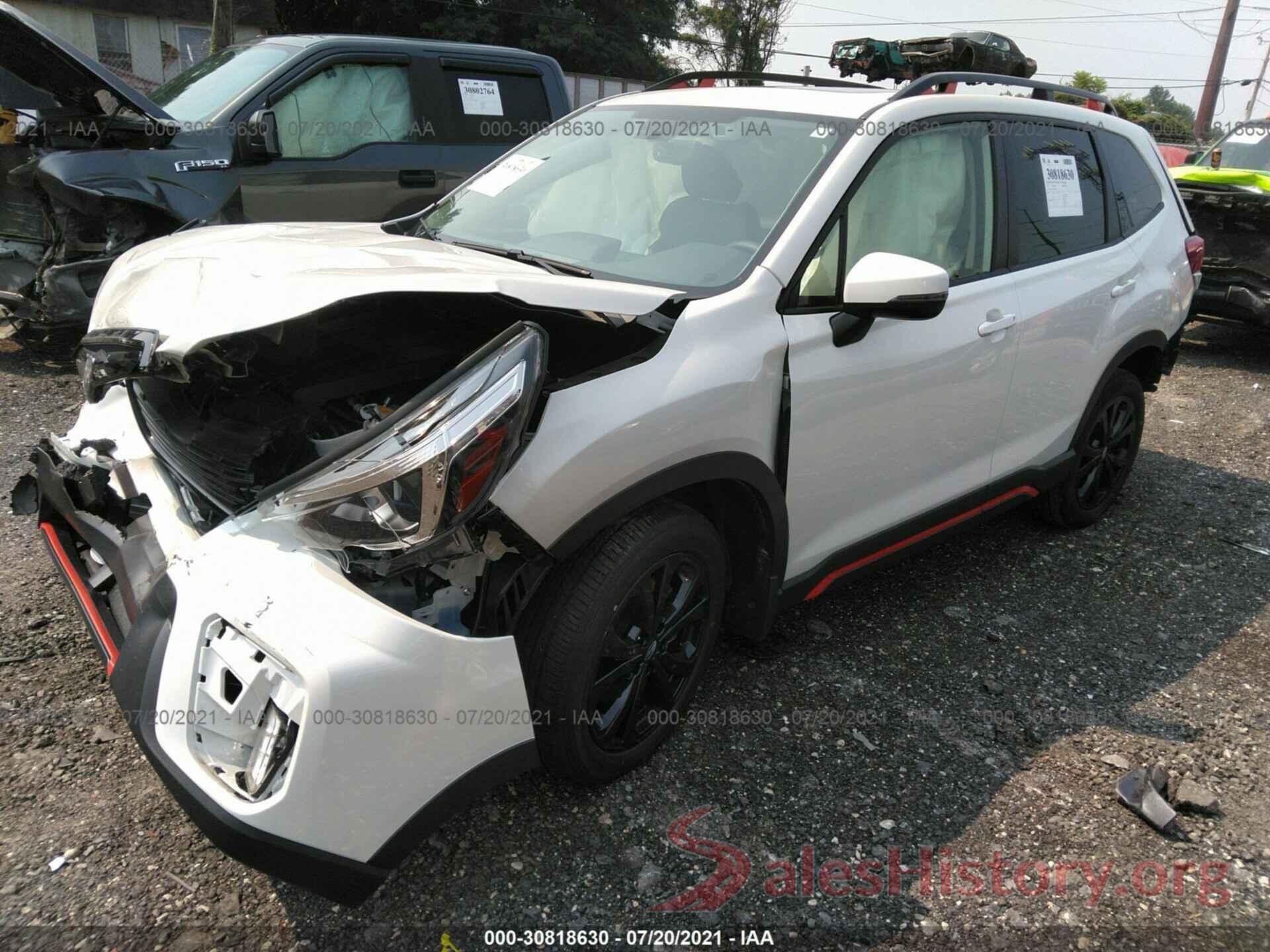 JF2SKAPC7KH424824 2019 SUBARU FORESTER