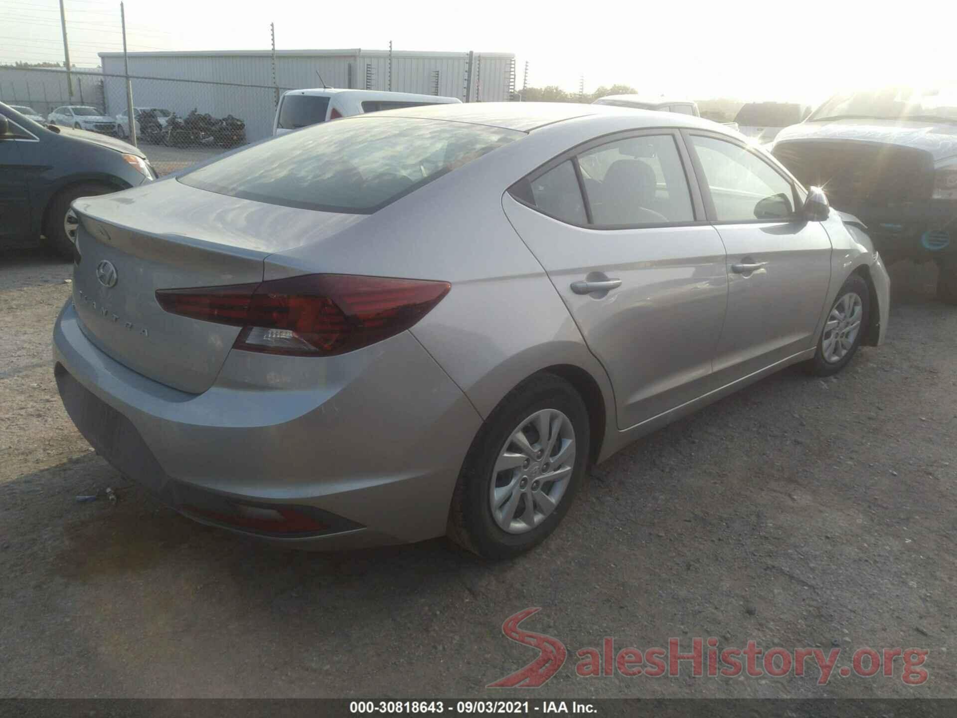 5NPD74LF2LH618044 2020 HYUNDAI ELANTRA