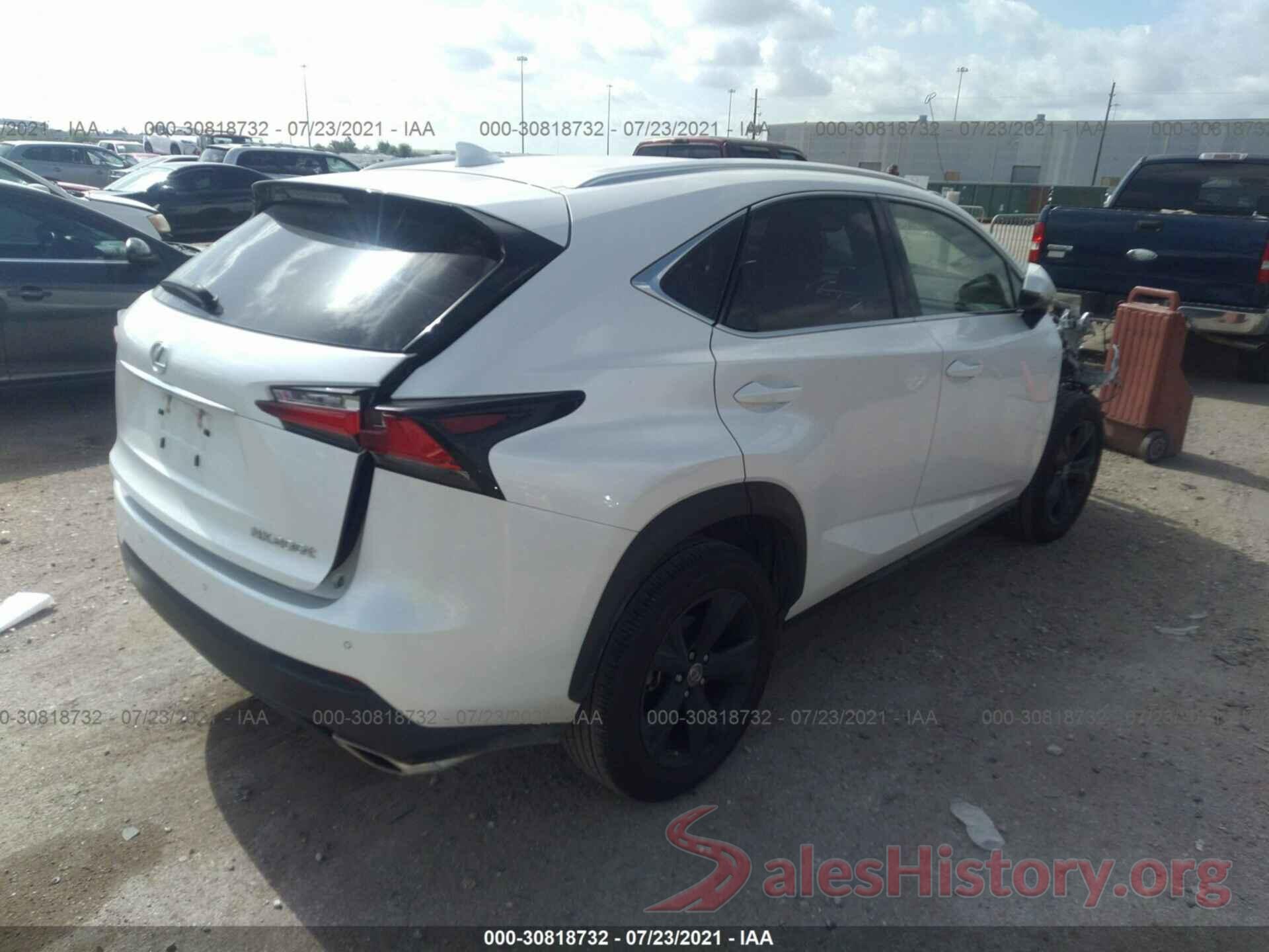 JTJYARBZ3H2070637 2017 LEXUS NX