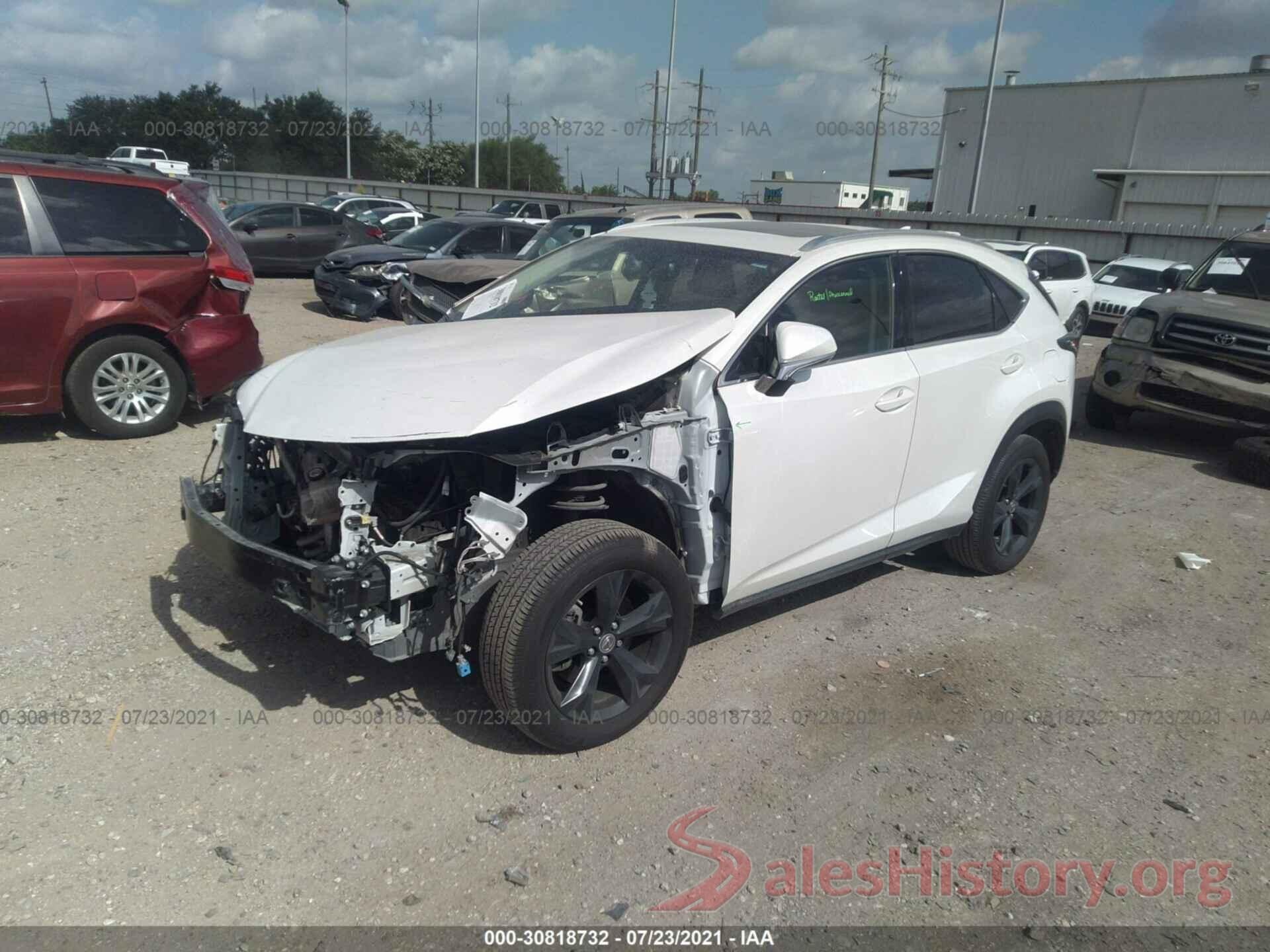 JTJYARBZ3H2070637 2017 LEXUS NX