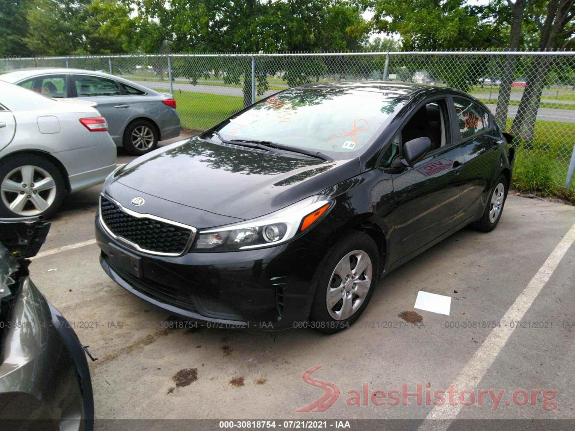 3KPFK4A74HE141647 2017 KIA FORTE