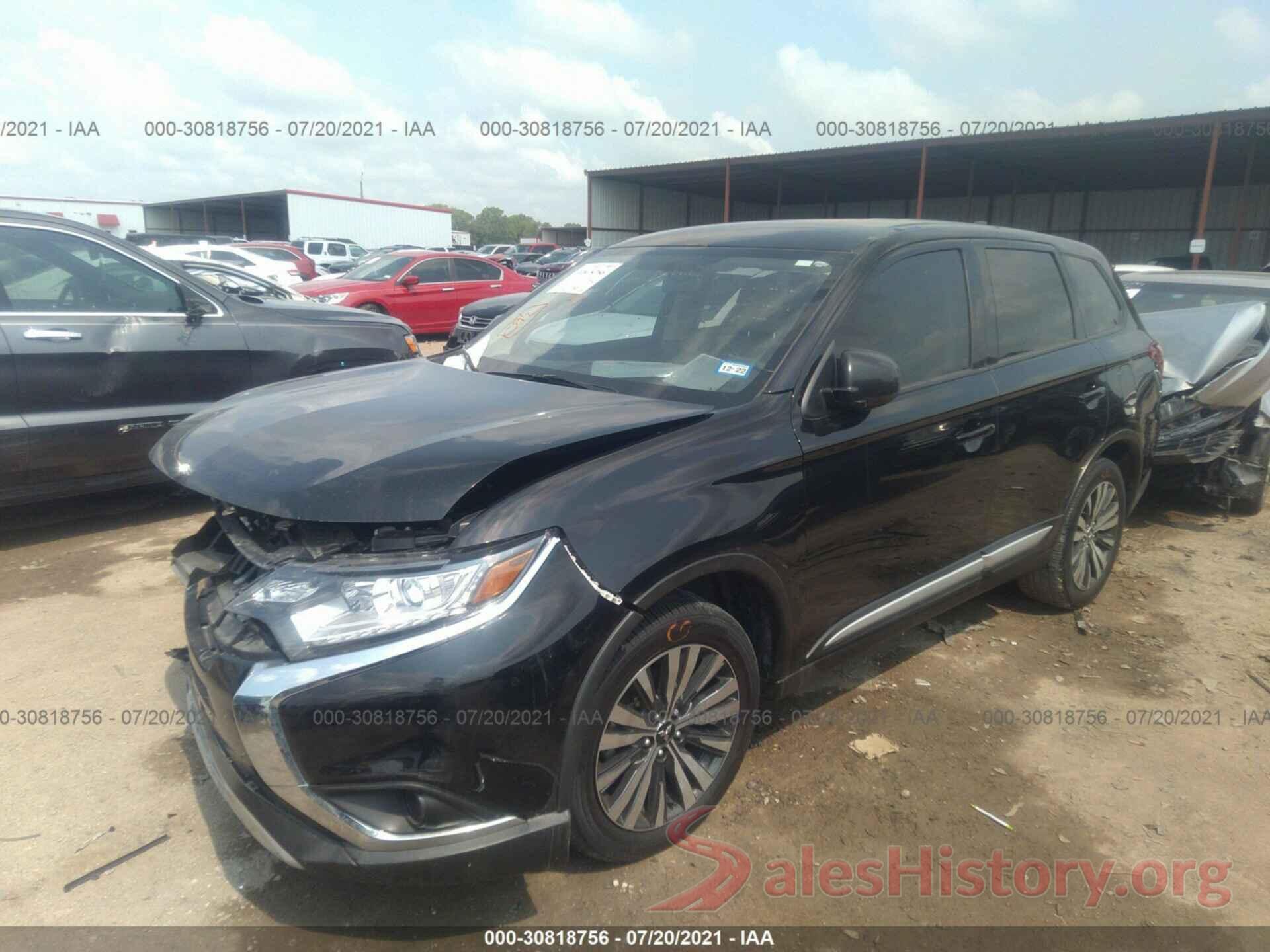 JA4AD2A38LZ003722 2020 MITSUBISHI OUTLANDER