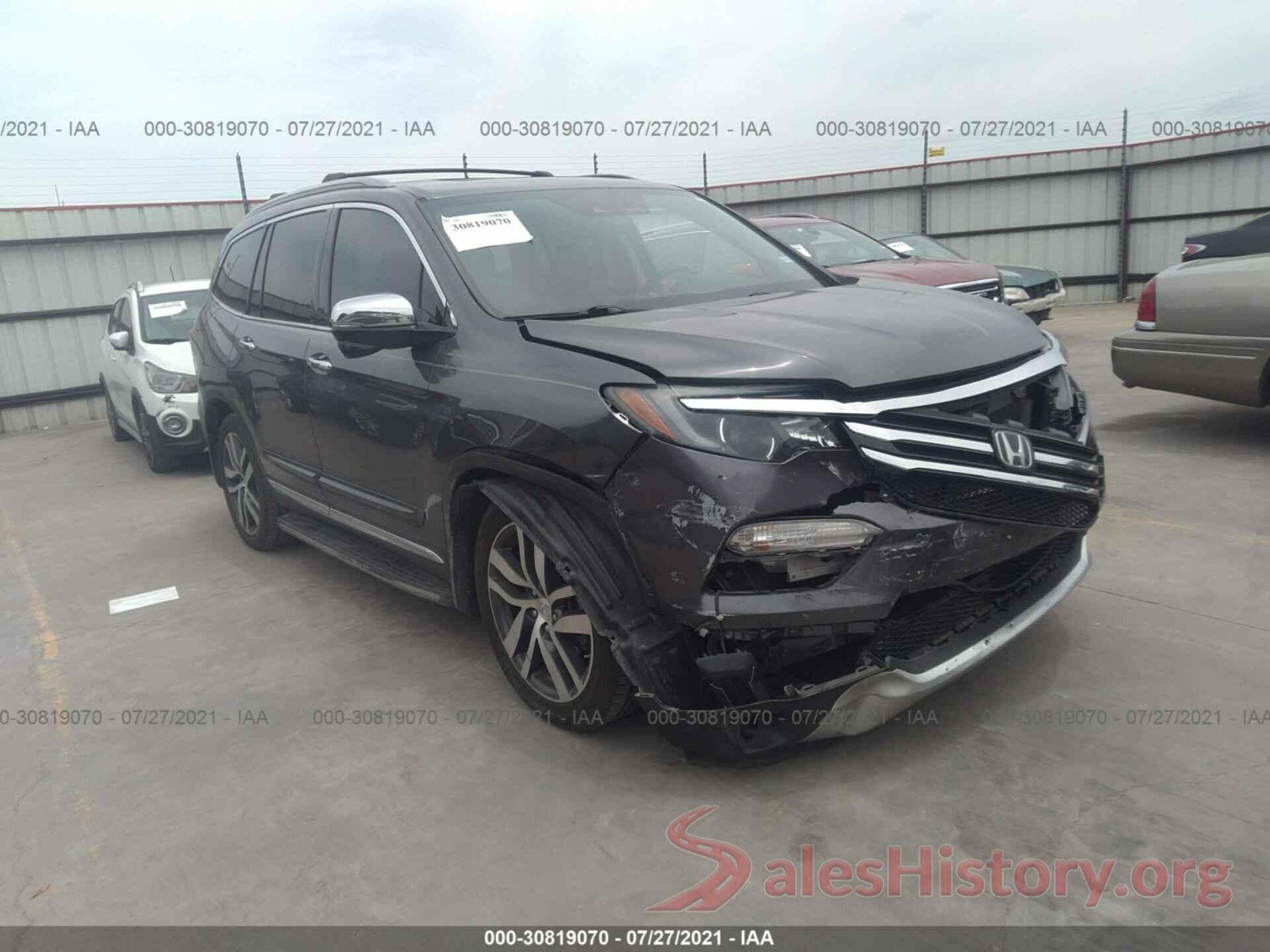 5FNYF5H98GB039545 2016 HONDA PILOT