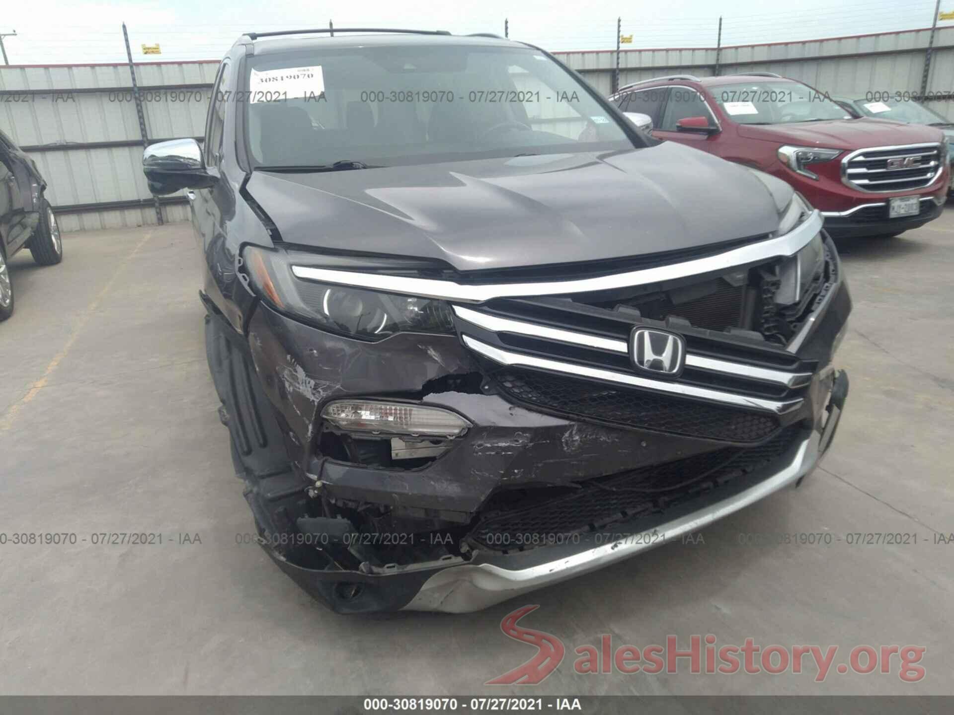 5FNYF5H98GB039545 2016 HONDA PILOT