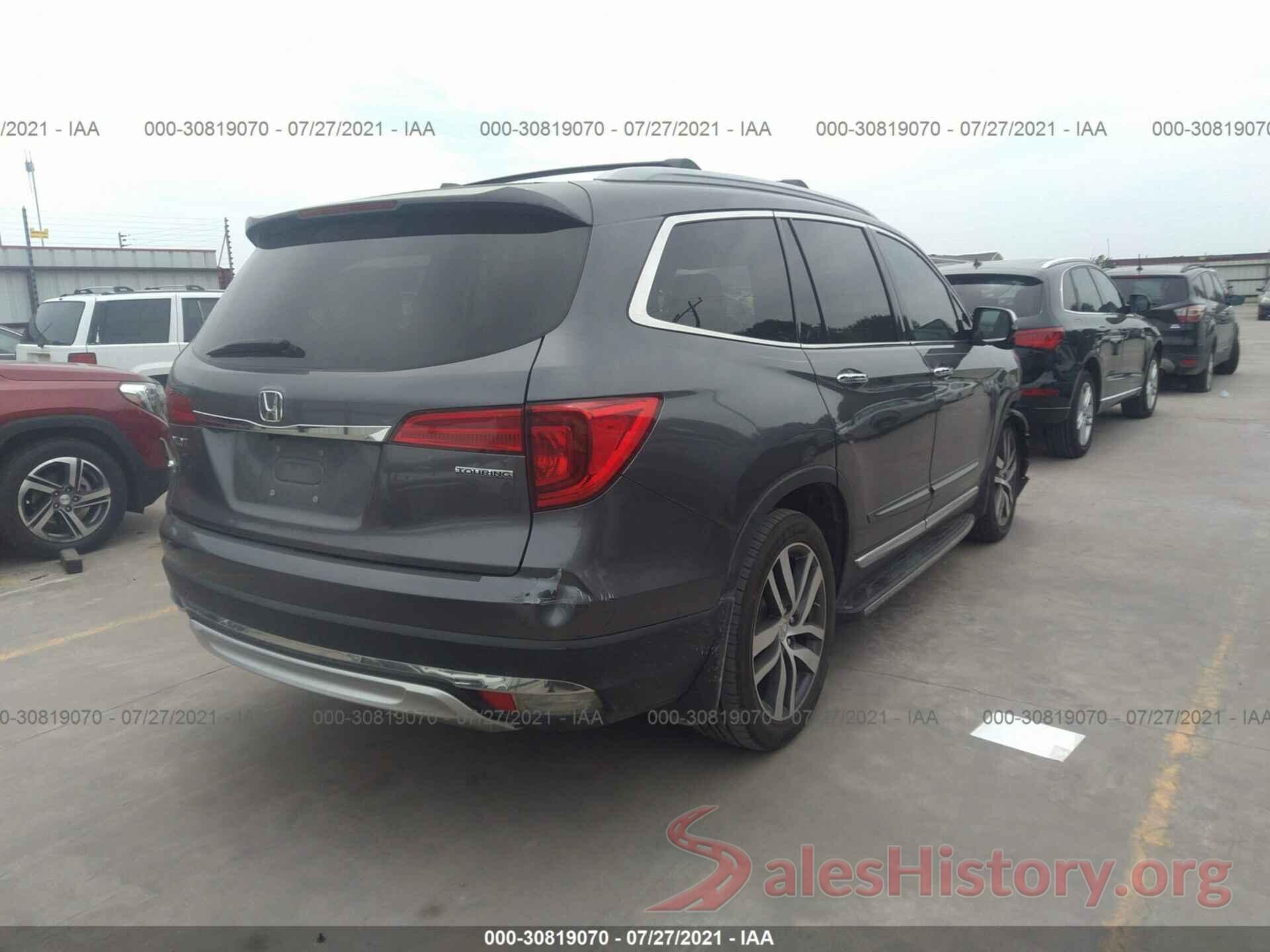 5FNYF5H98GB039545 2016 HONDA PILOT