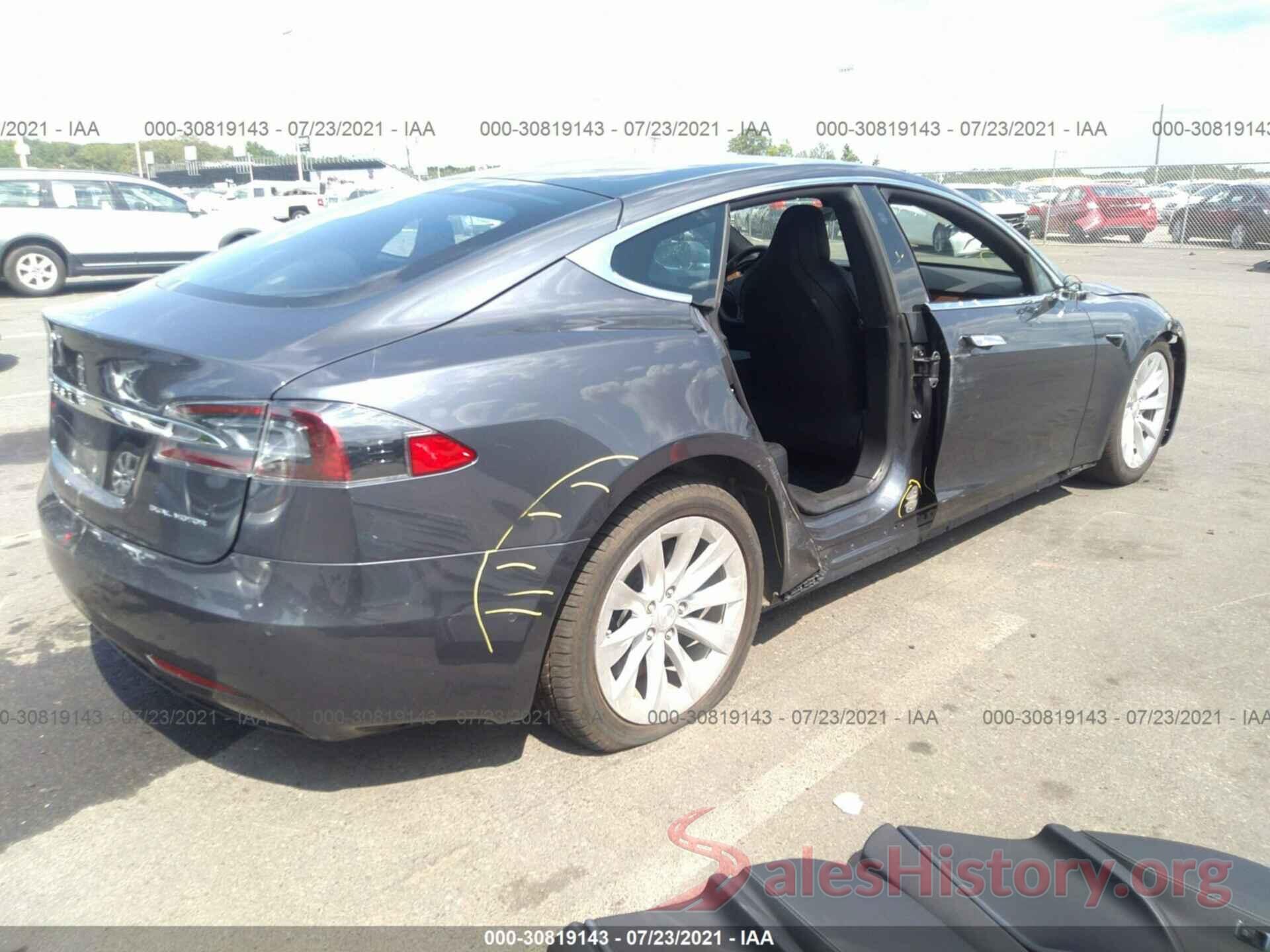 5YJSA1E27LF351385 2020 TESLA MODEL S