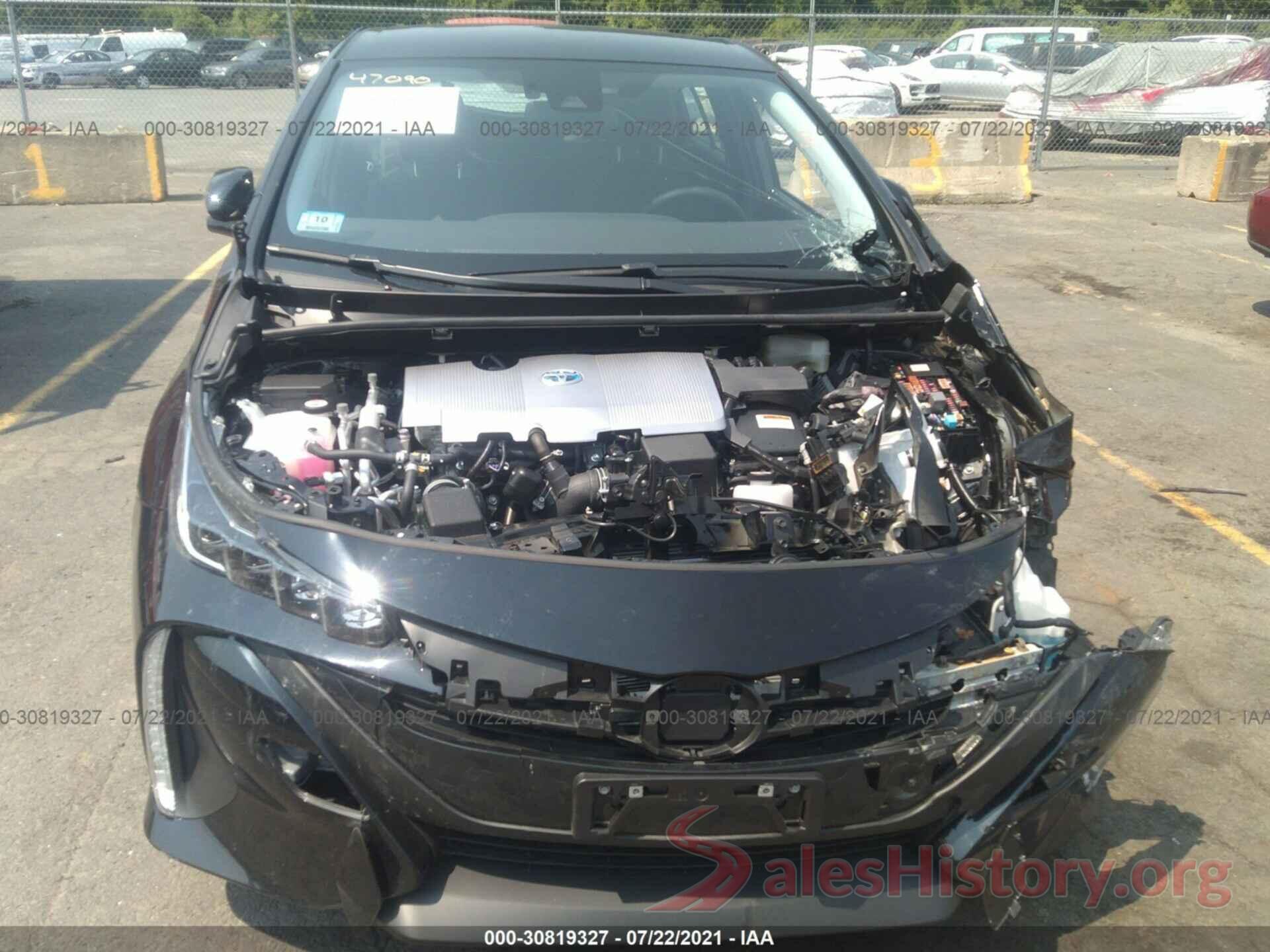 JTDKARFP9L3158886 2020 TOYOTA PRIUS PRIME