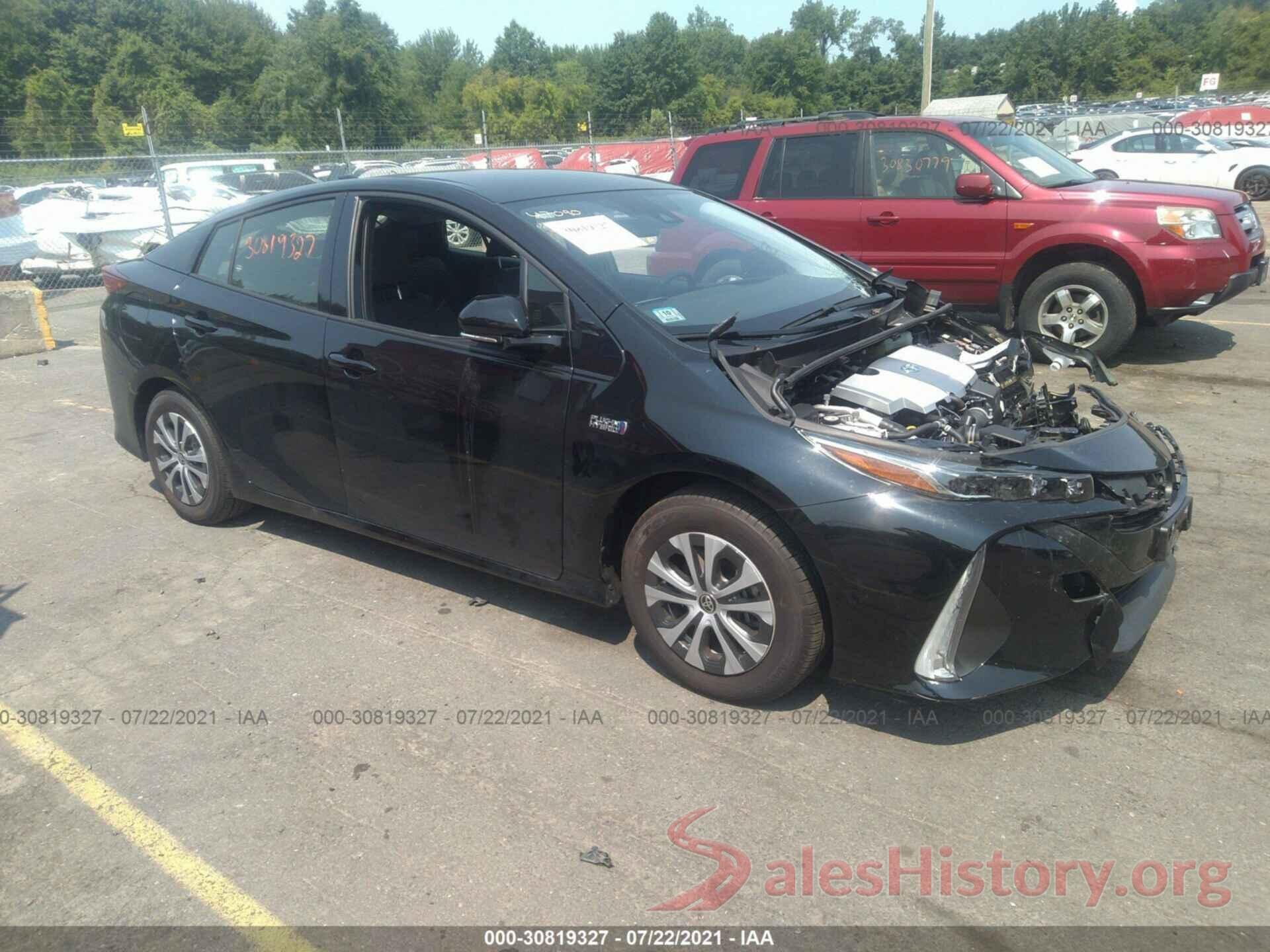 JTDKARFP9L3158886 2020 TOYOTA PRIUS PRIME