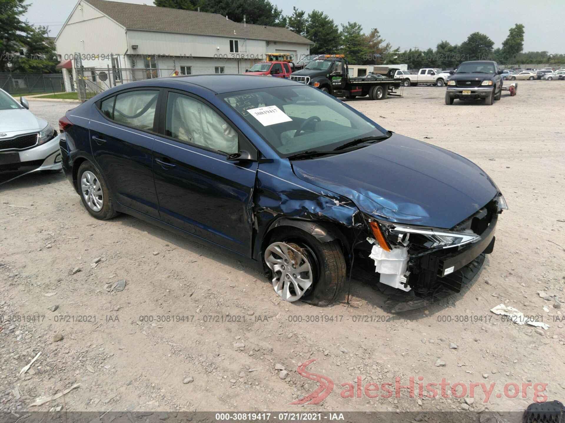 5NPD74LF6LH504354 2020 HYUNDAI ELANTRA