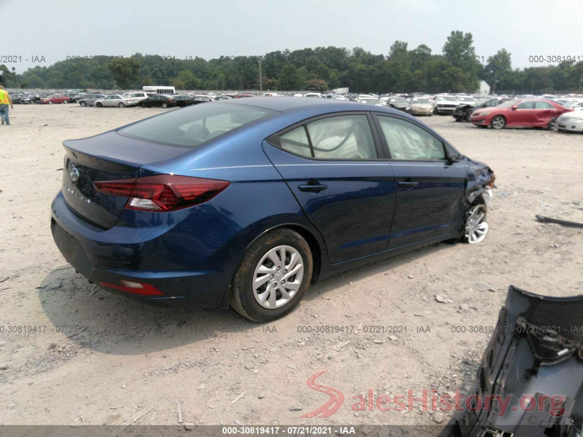 5NPD74LF6LH504354 2020 HYUNDAI ELANTRA