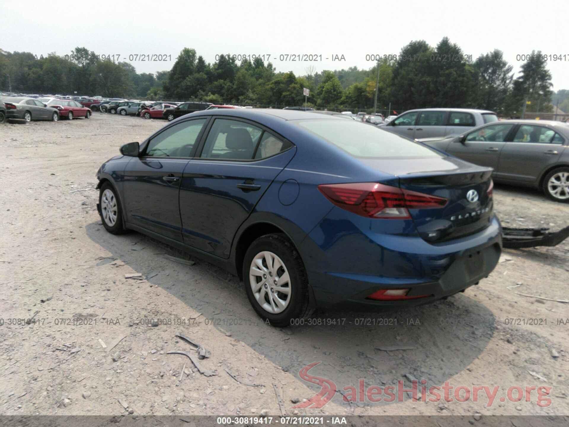 5NPD74LF6LH504354 2020 HYUNDAI ELANTRA