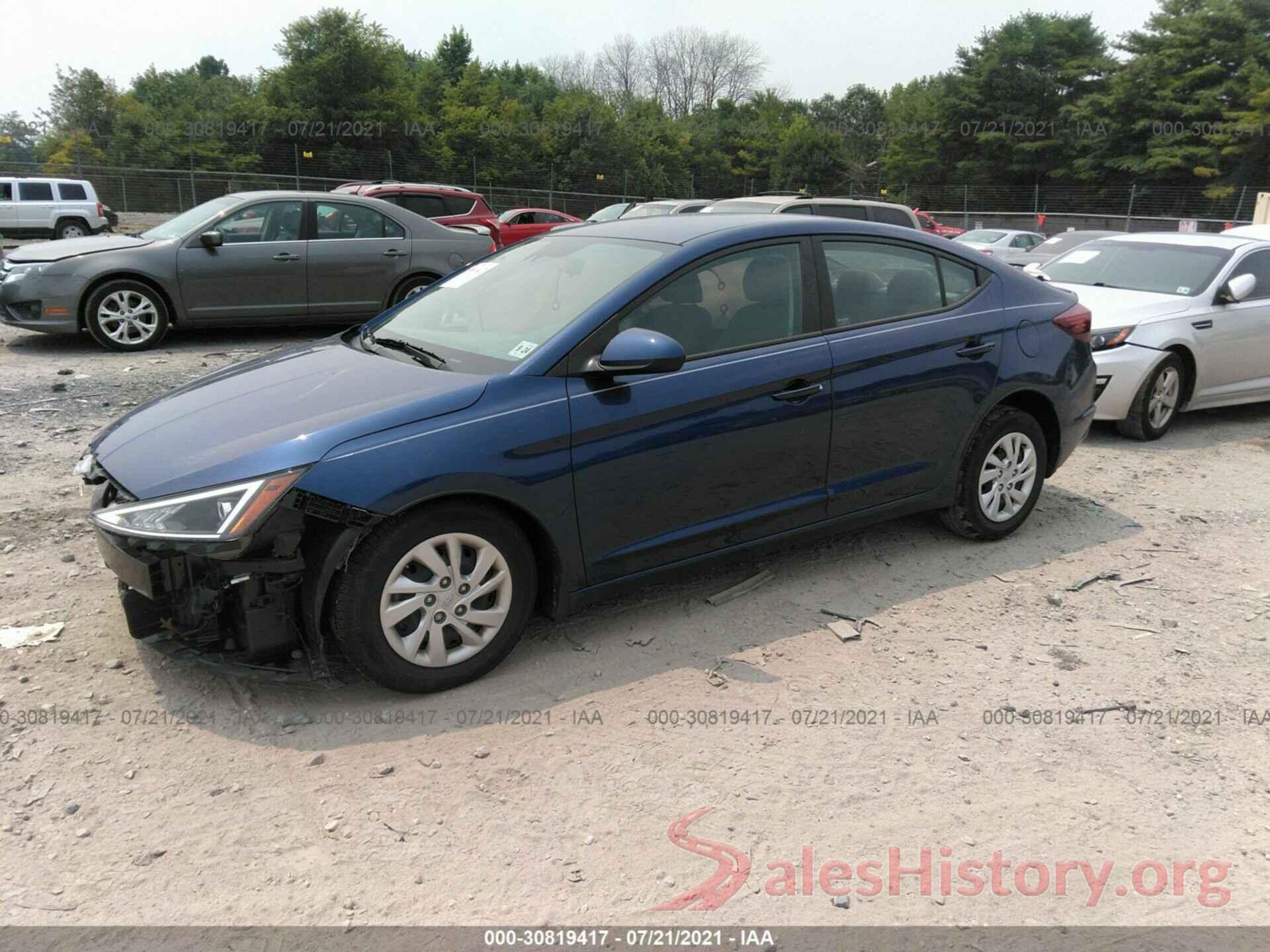 5NPD74LF6LH504354 2020 HYUNDAI ELANTRA