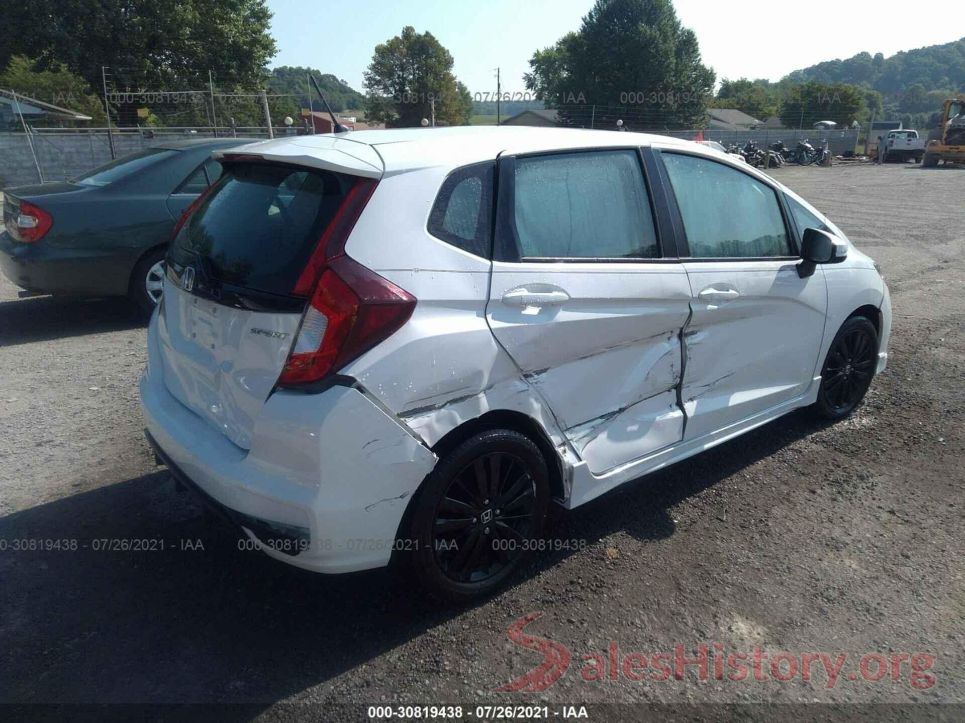 3HGGK5H60KM726411 2019 HONDA FIT