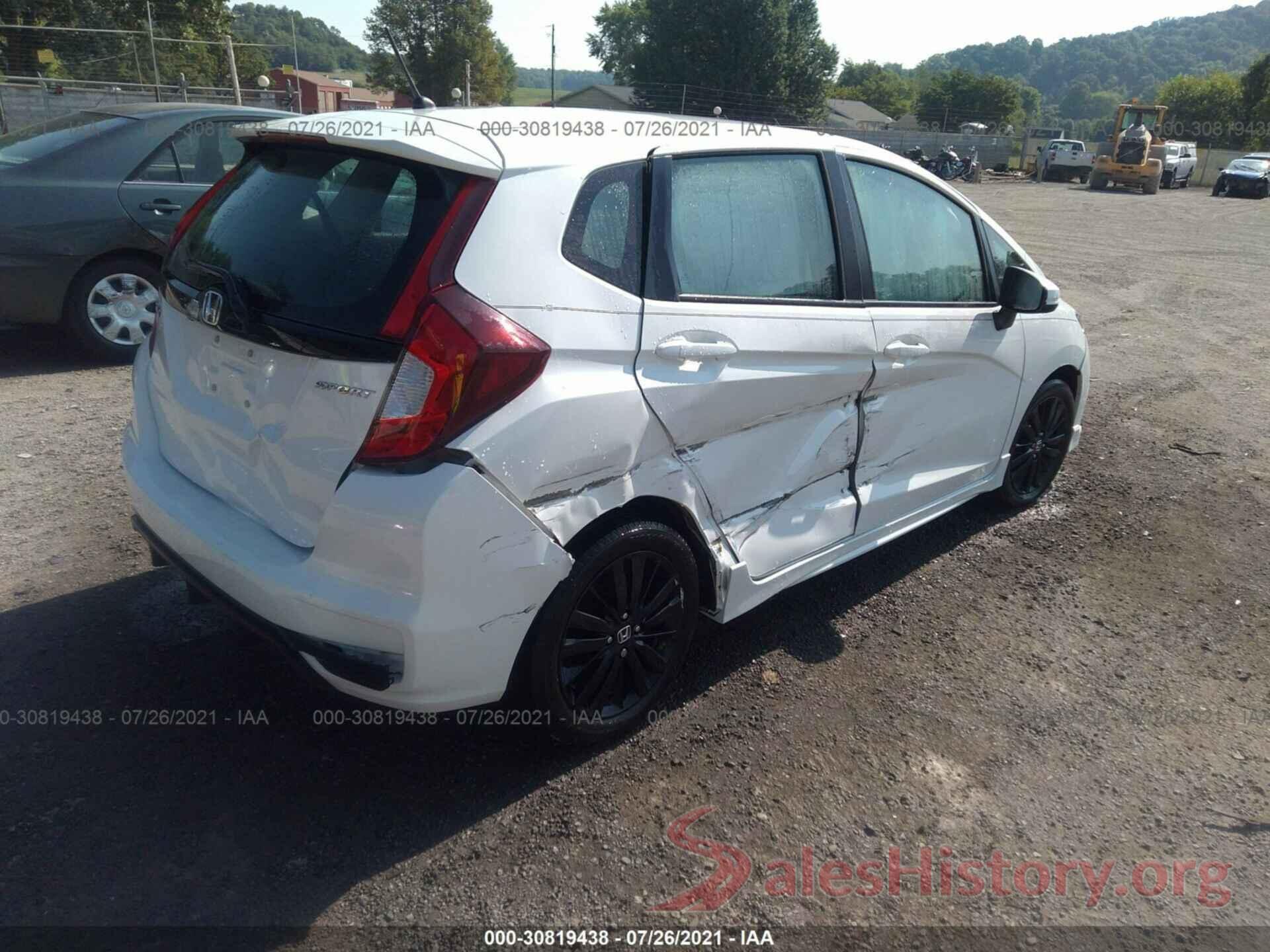 3HGGK5H60KM726411 2019 HONDA FIT