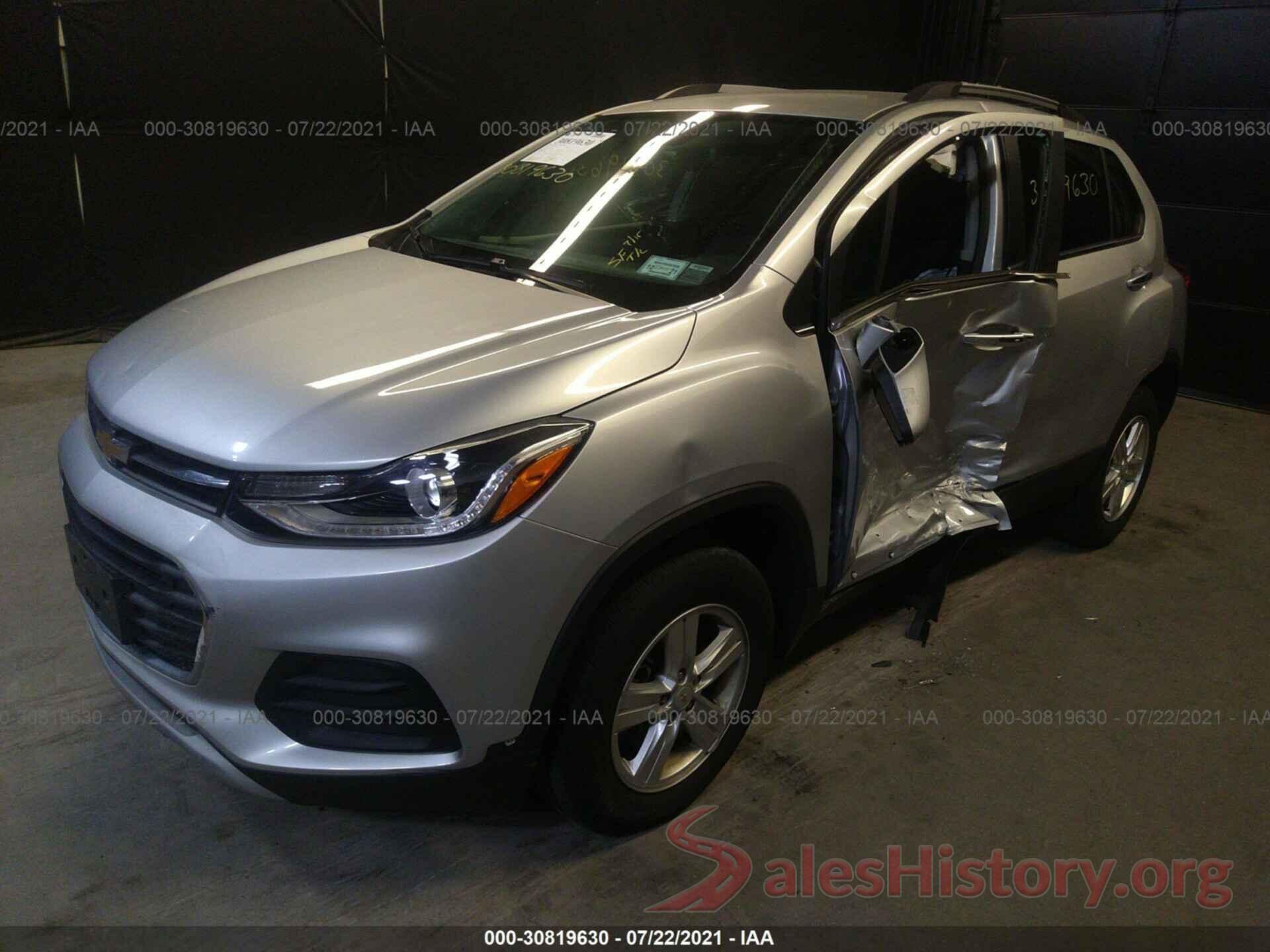 KL7CJPSBXKB949349 2019 CHEVROLET TRAX