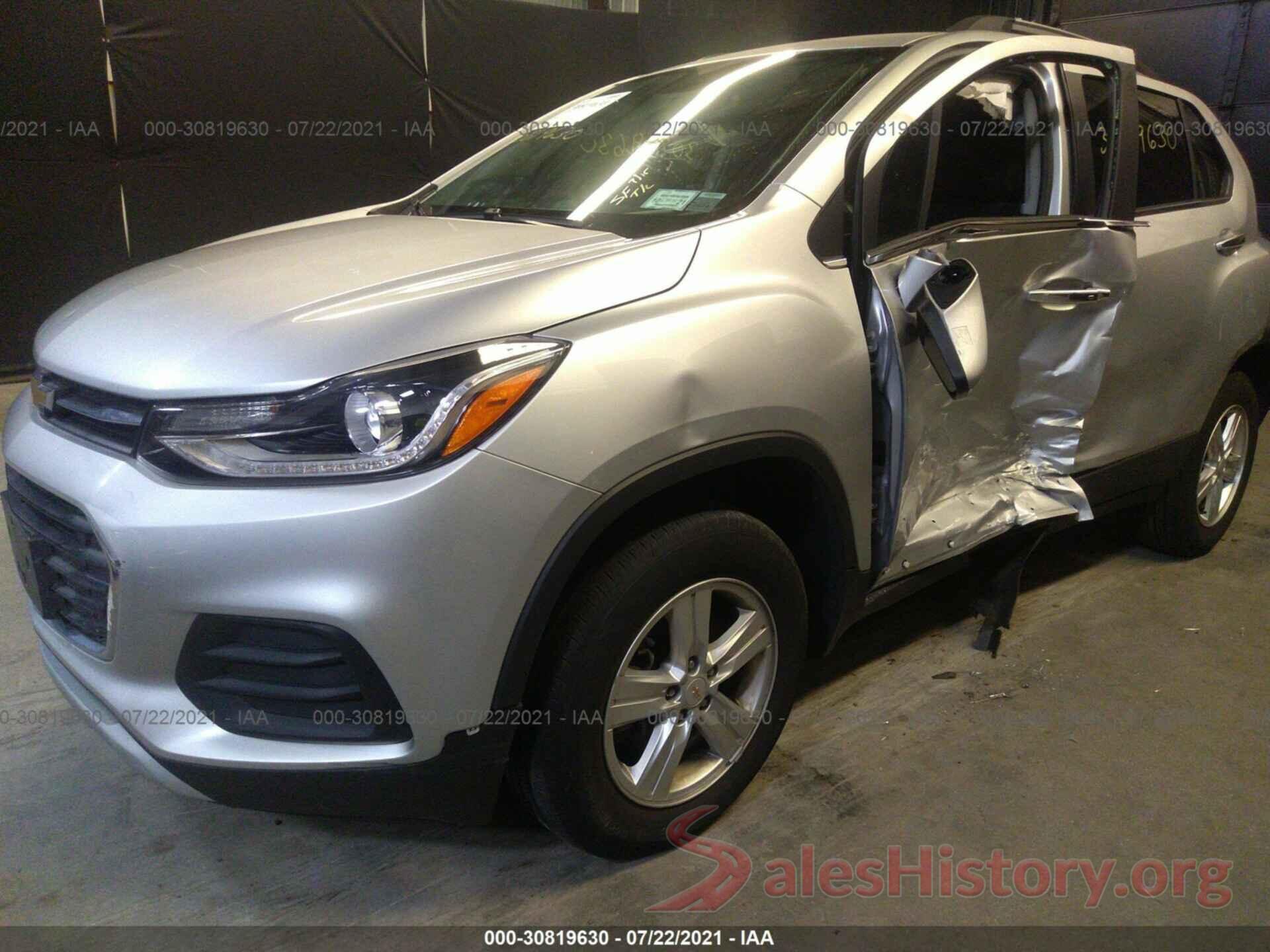 KL7CJPSBXKB949349 2019 CHEVROLET TRAX