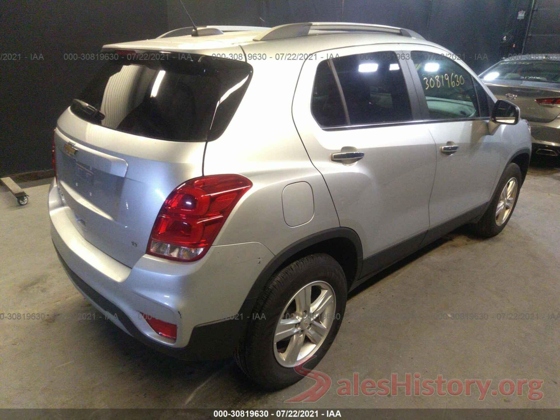 KL7CJPSBXKB949349 2019 CHEVROLET TRAX