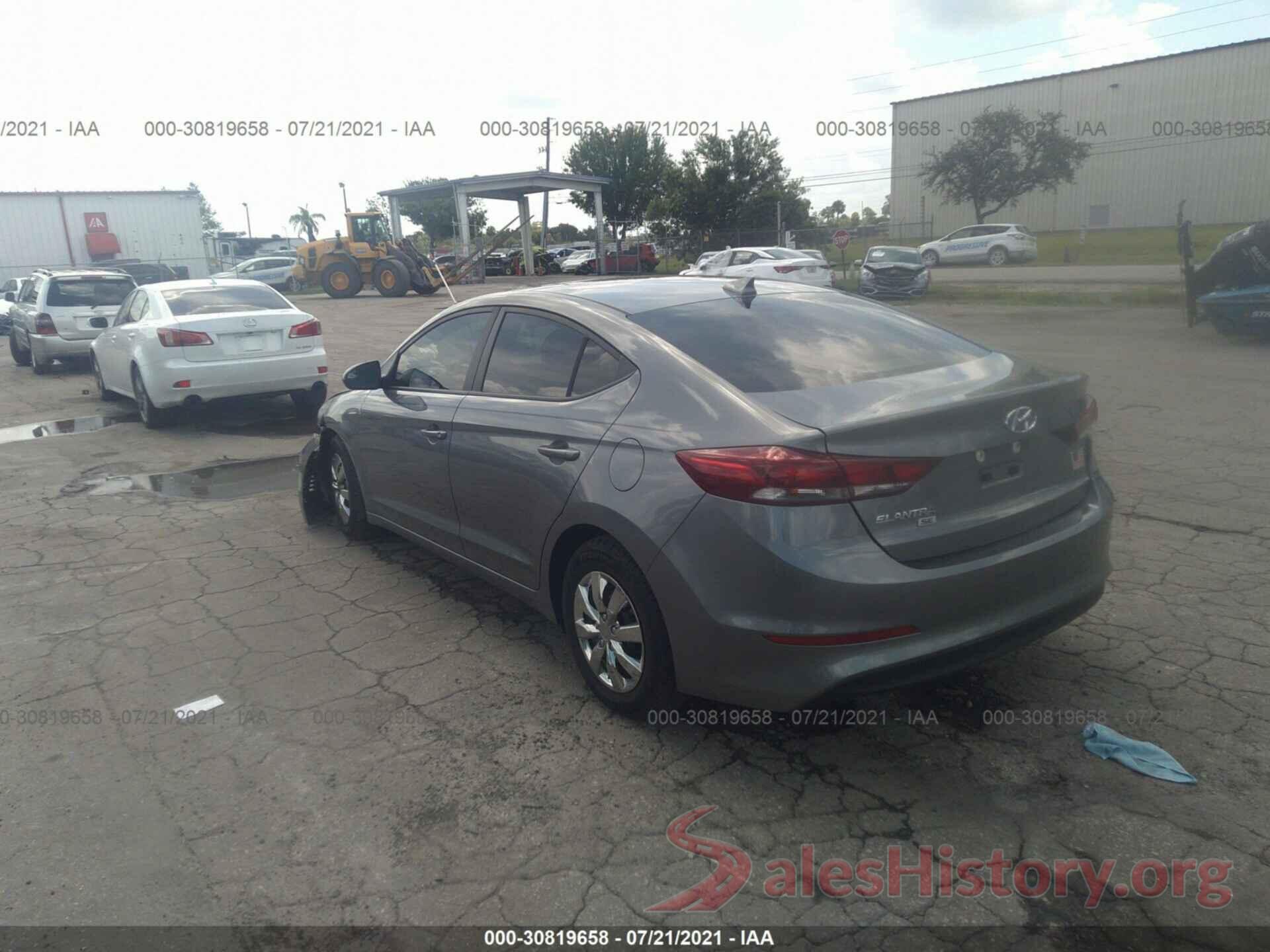 KMHD74LF5HU172917 2017 HYUNDAI ELANTRA