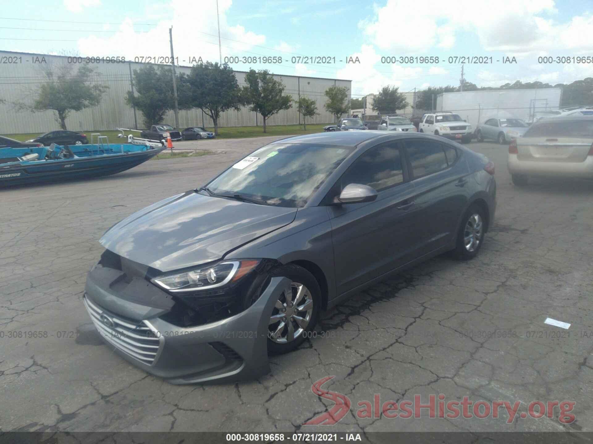 KMHD74LF5HU172917 2017 HYUNDAI ELANTRA