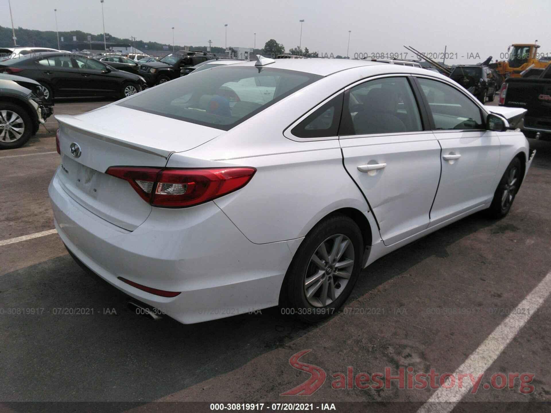 5NPE24AF6GH294222 2016 HYUNDAI SONATA