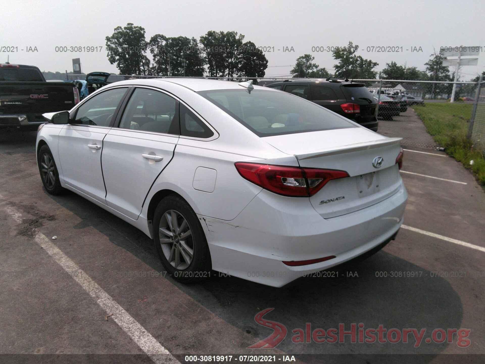 5NPE24AF6GH294222 2016 HYUNDAI SONATA