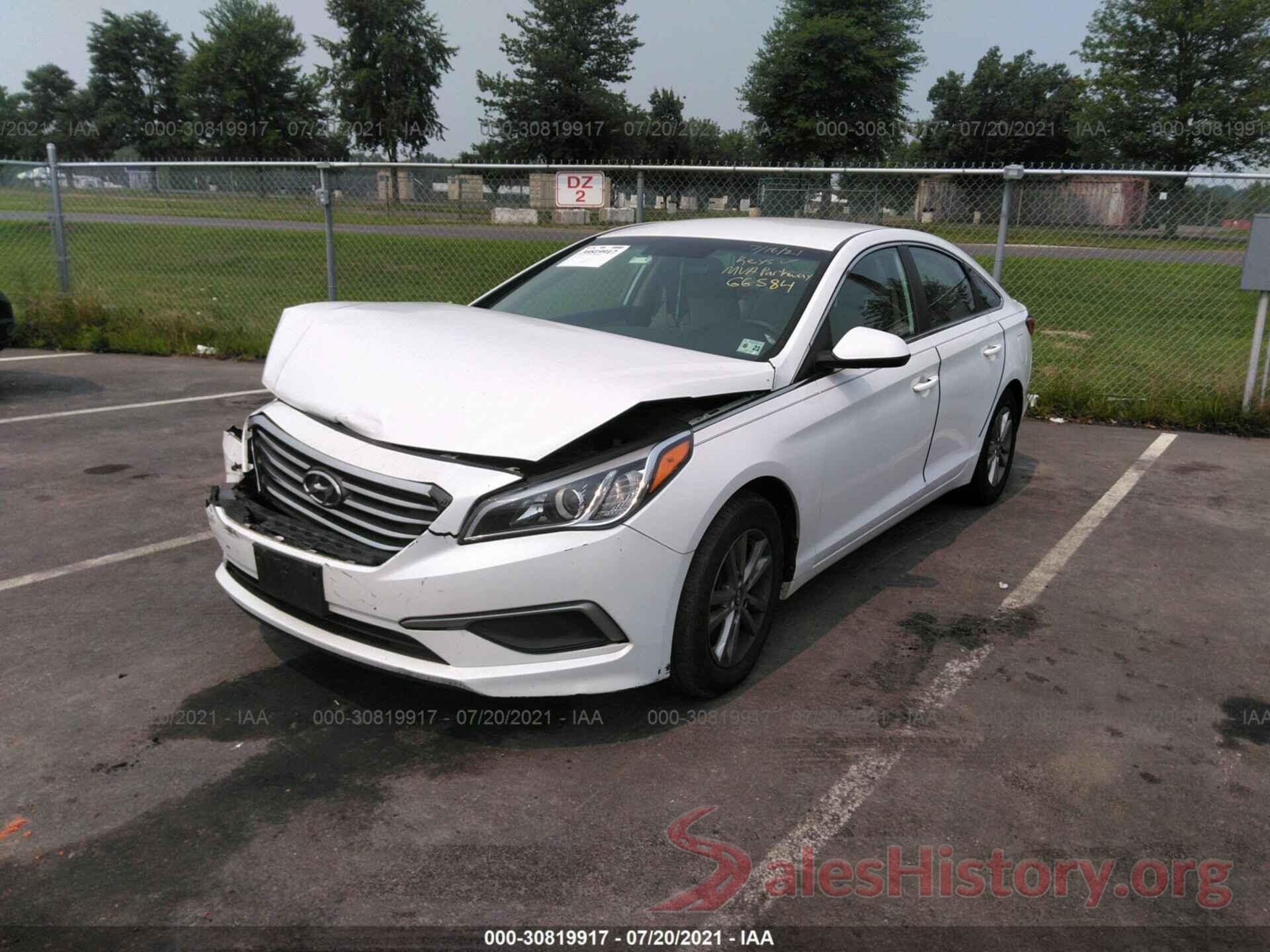 5NPE24AF6GH294222 2016 HYUNDAI SONATA