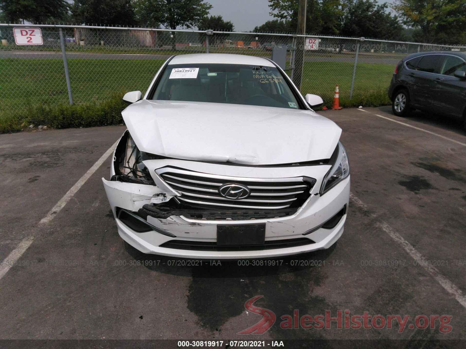 5NPE24AF6GH294222 2016 HYUNDAI SONATA