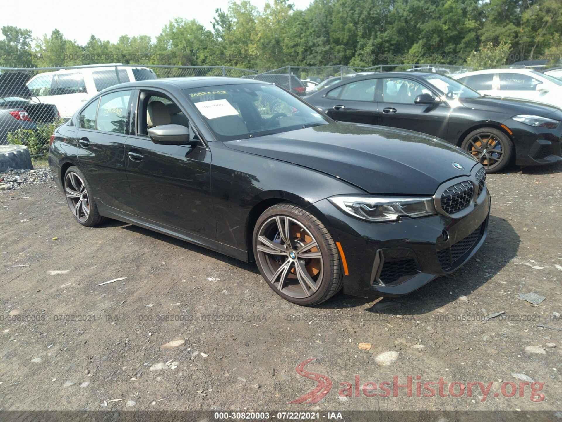 3MW5U9J09M8B62599 2021 BMW 3 SERIES