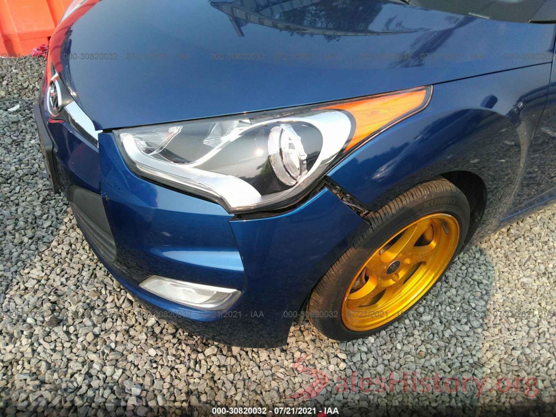 KMHTC6AD9HU310530 2017 HYUNDAI VELOSTER