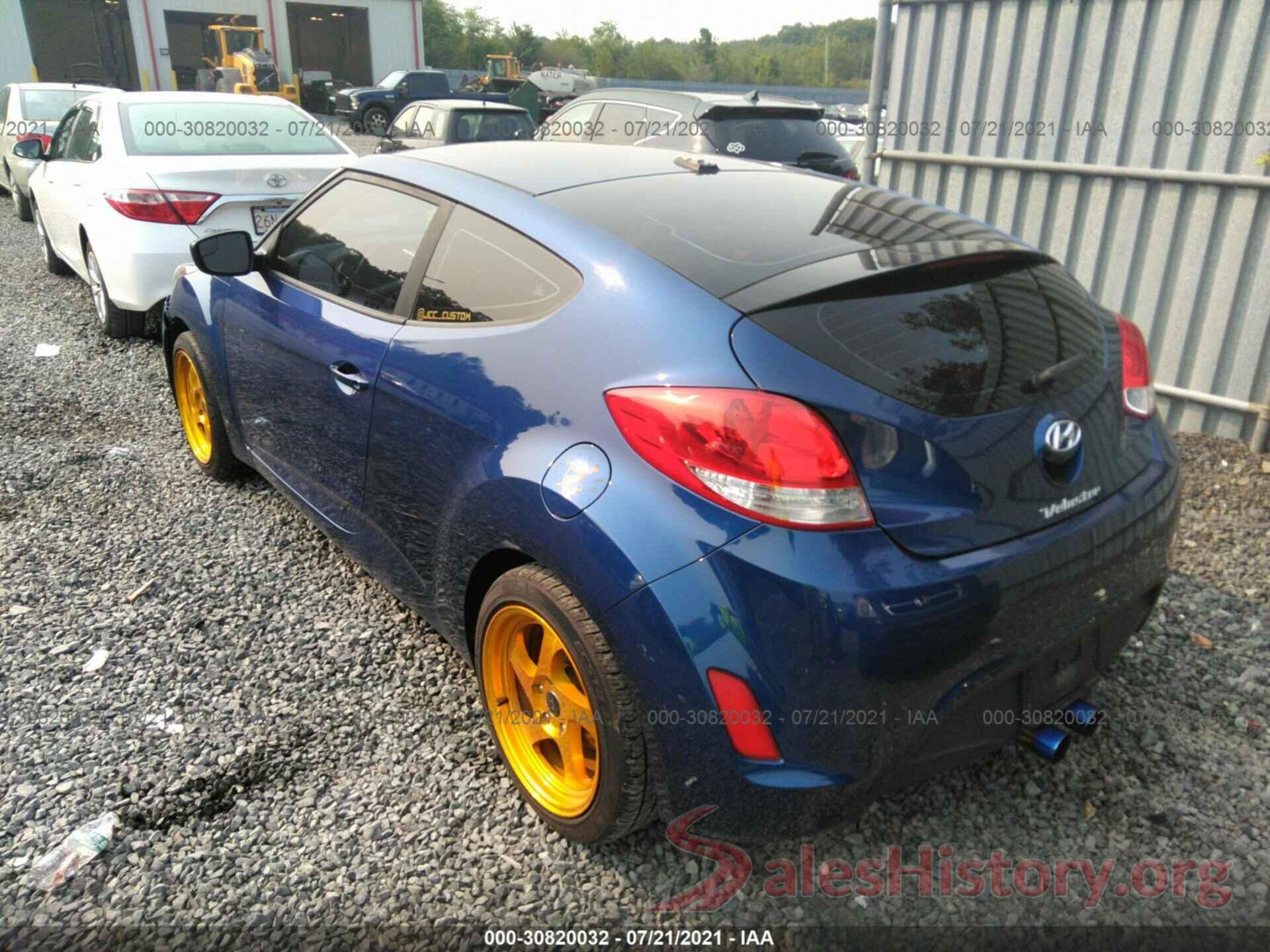 KMHTC6AD9HU310530 2017 HYUNDAI VELOSTER