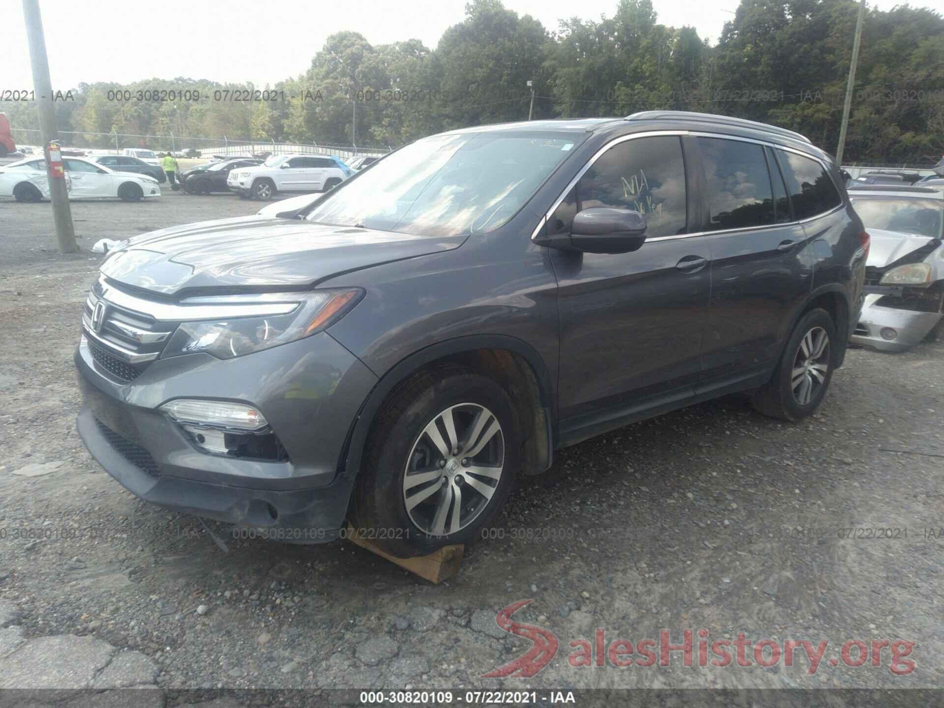 5FNYF5H74GB020151 2016 HONDA PILOT