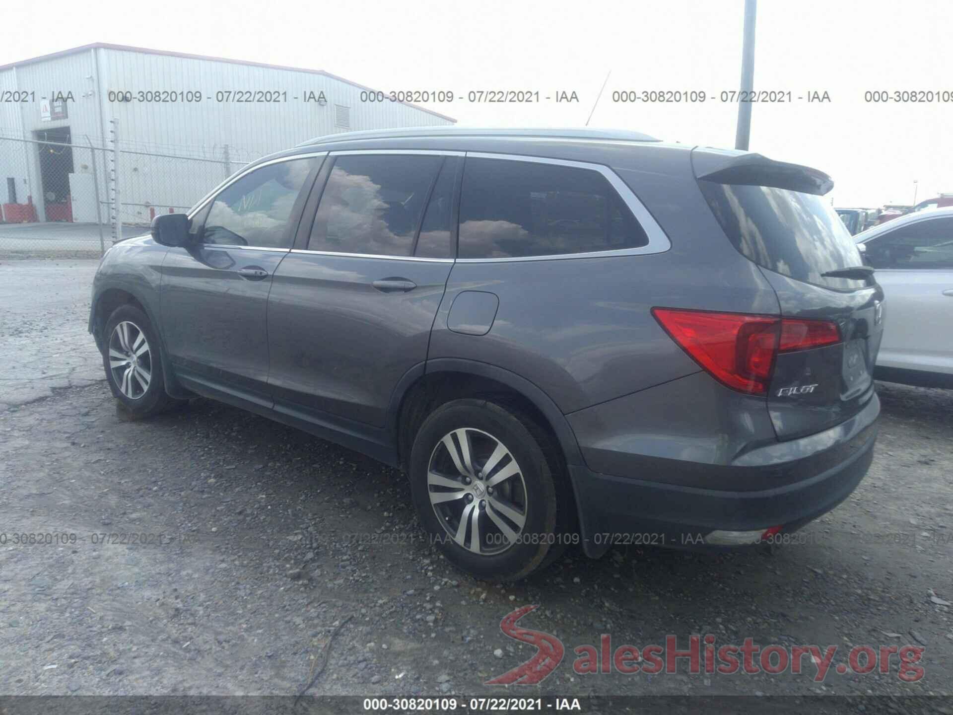 5FNYF5H74GB020151 2016 HONDA PILOT