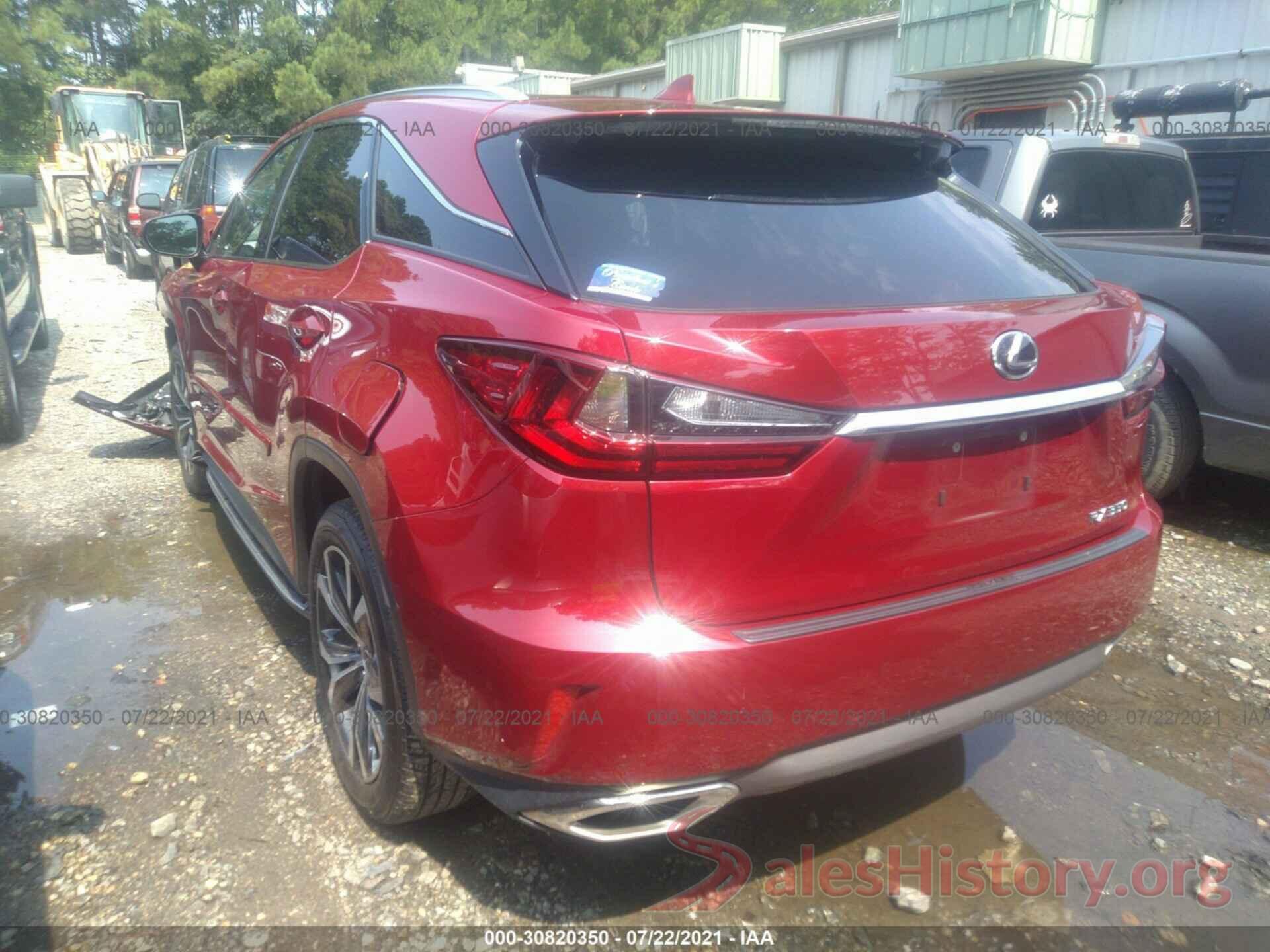 2T2BZMCA9JC149455 2018 LEXUS RX