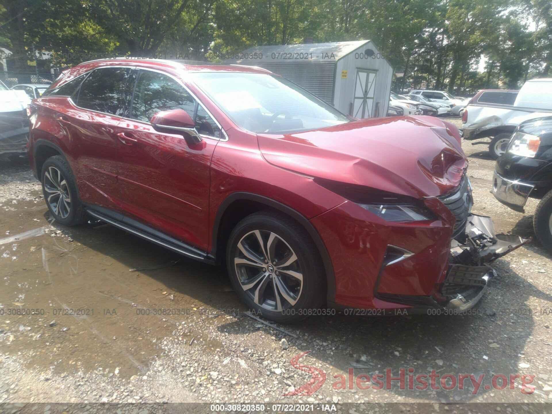 2T2BZMCA9JC149455 2018 LEXUS RX