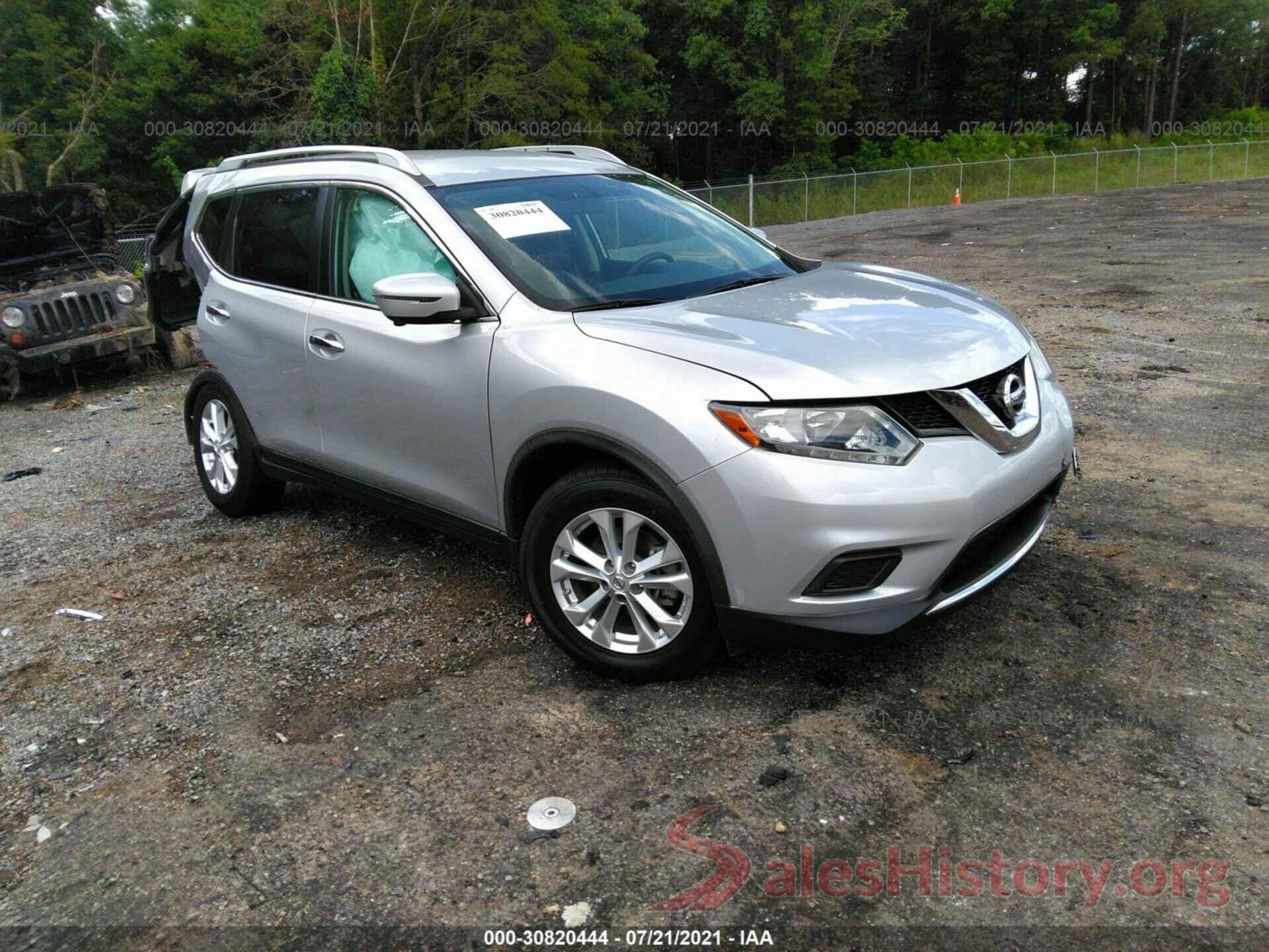 JN8AT2MT4GW022607 2016 NISSAN ROGUE