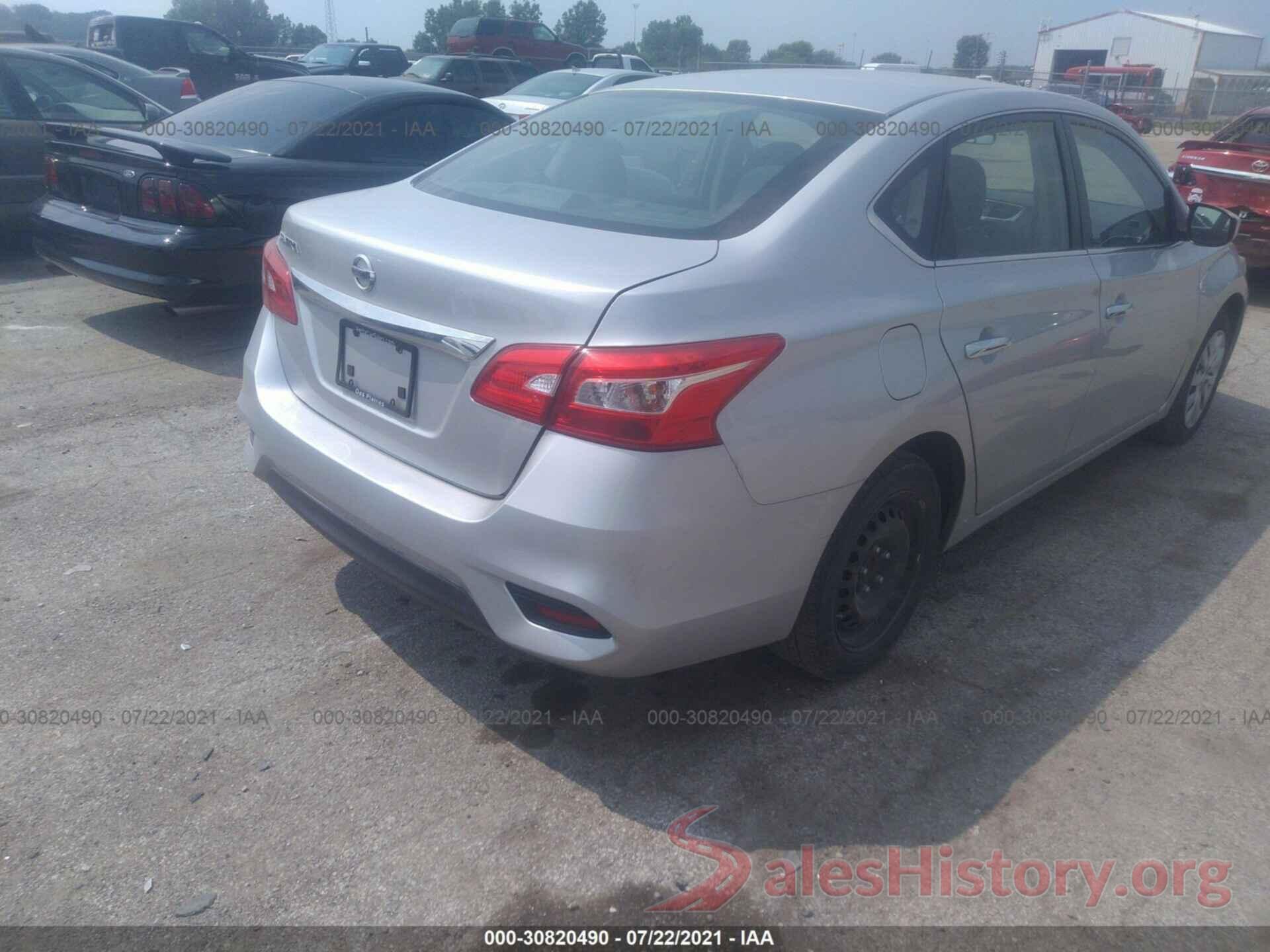 3N1AB7AP9GY218220 2016 NISSAN SENTRA