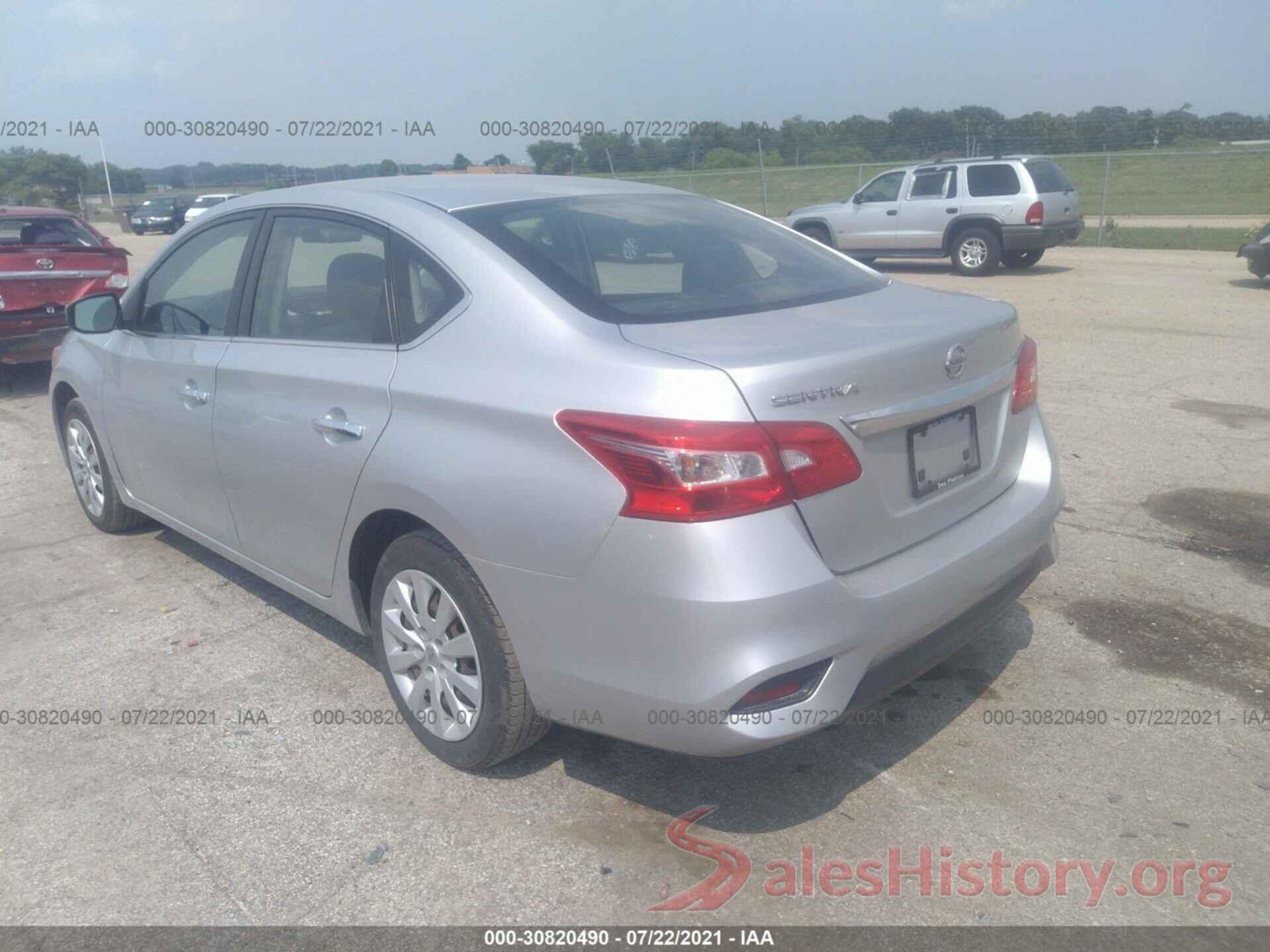 3N1AB7AP9GY218220 2016 NISSAN SENTRA