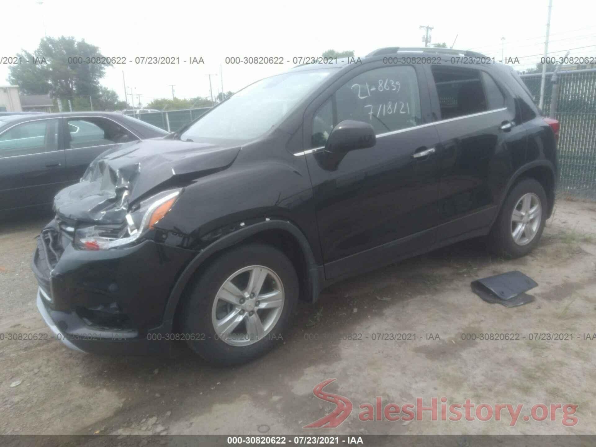 3GNCJPSB9HL250439 2017 CHEVROLET TRAX