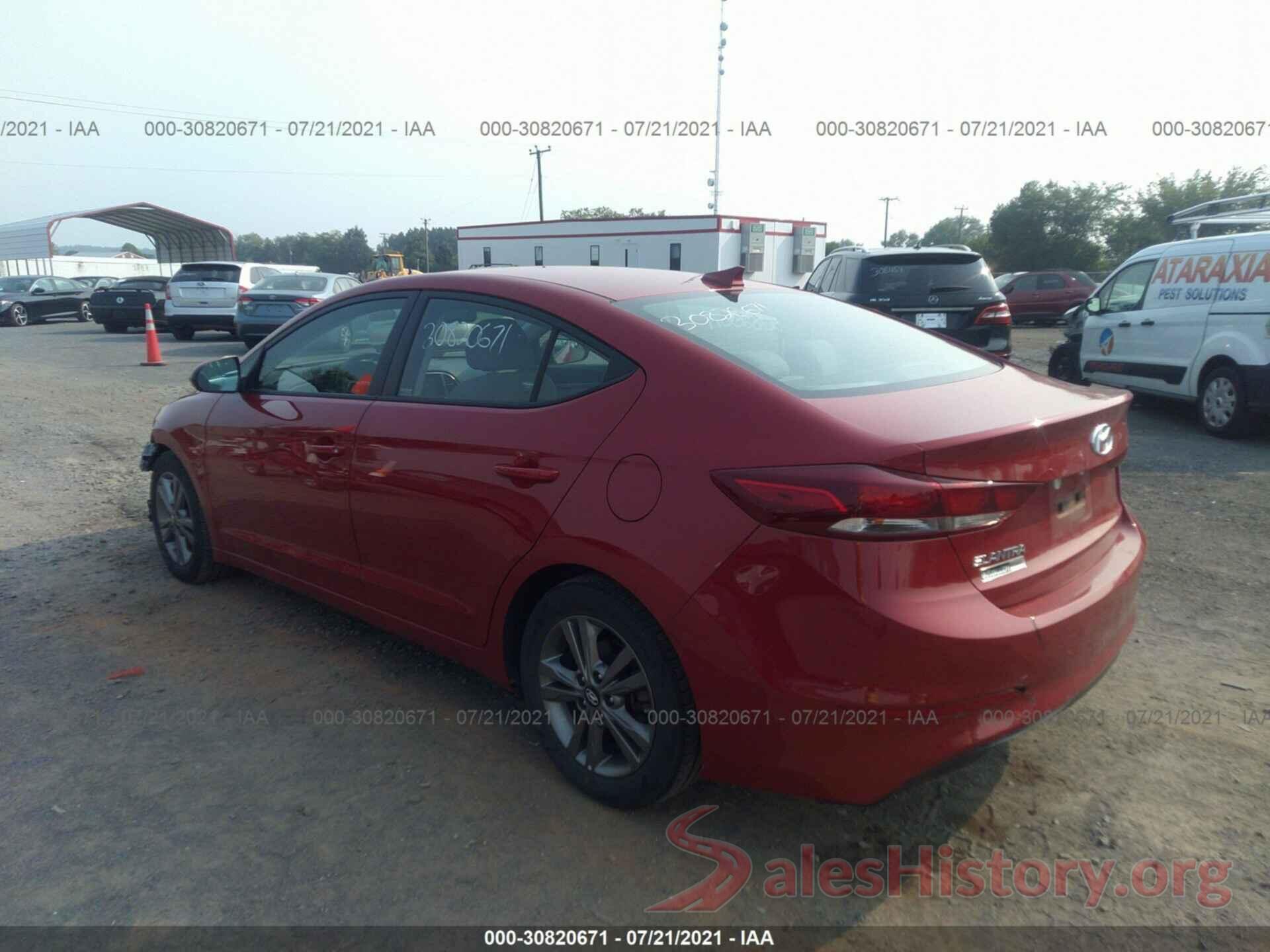 5NPD84LF0JH394282 2018 HYUNDAI ELANTRA